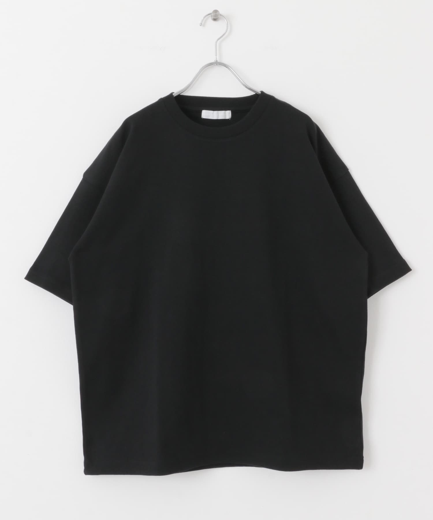『ユニセックス』アソートドローコードショートスリーブTシャツ BLACK M