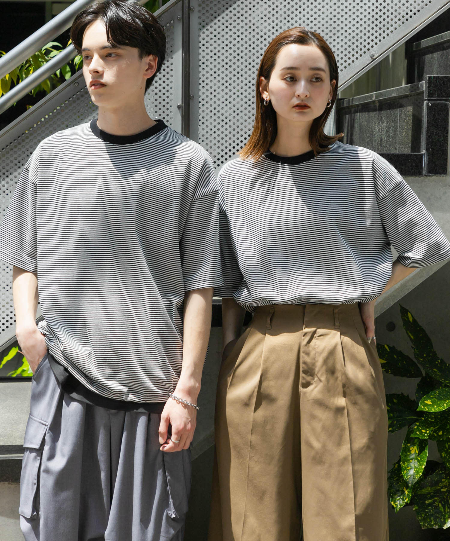 身長：173cm サイズ：L, 身長：169cm サイズ：M
