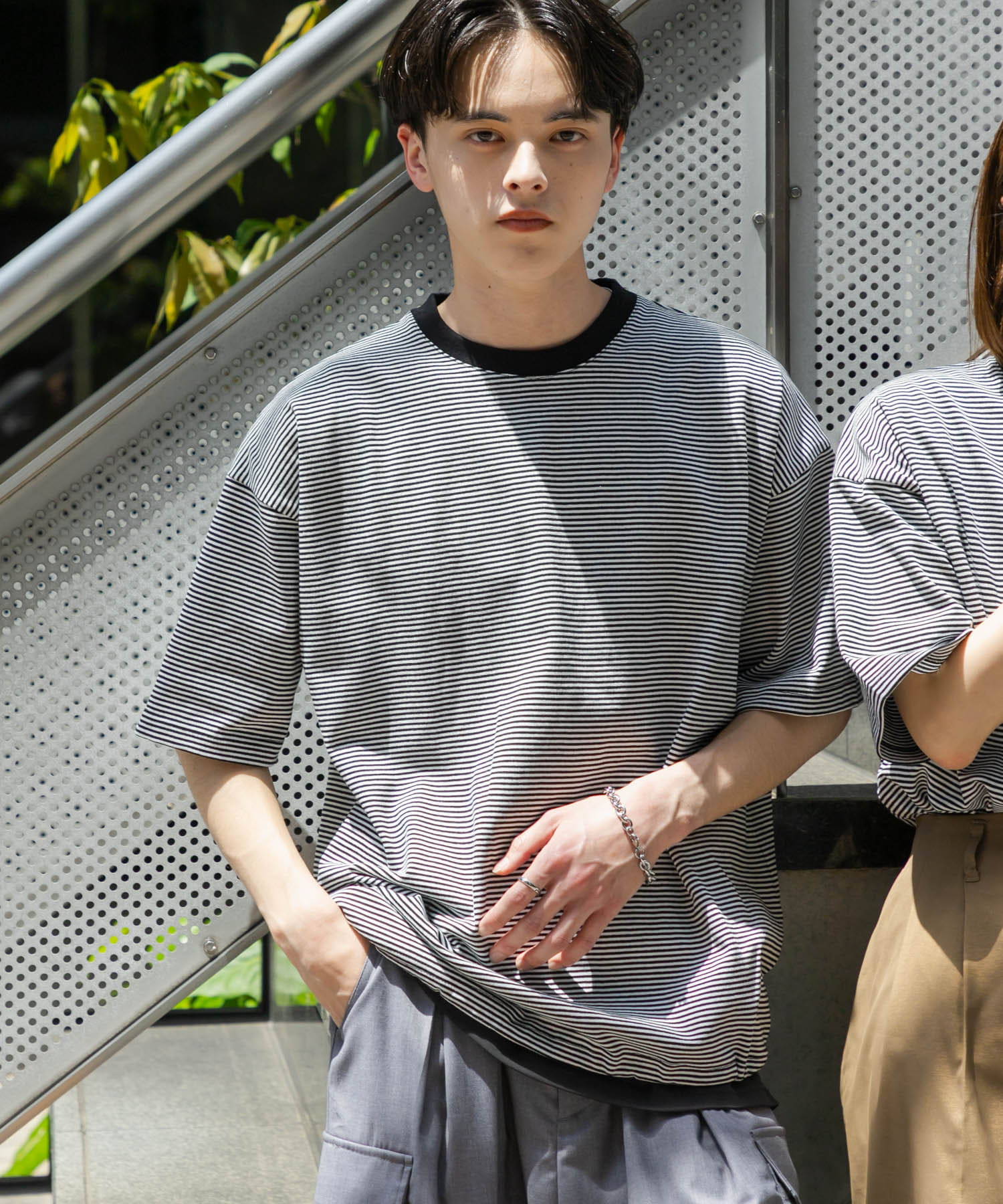 身長：173cm サイズ：L