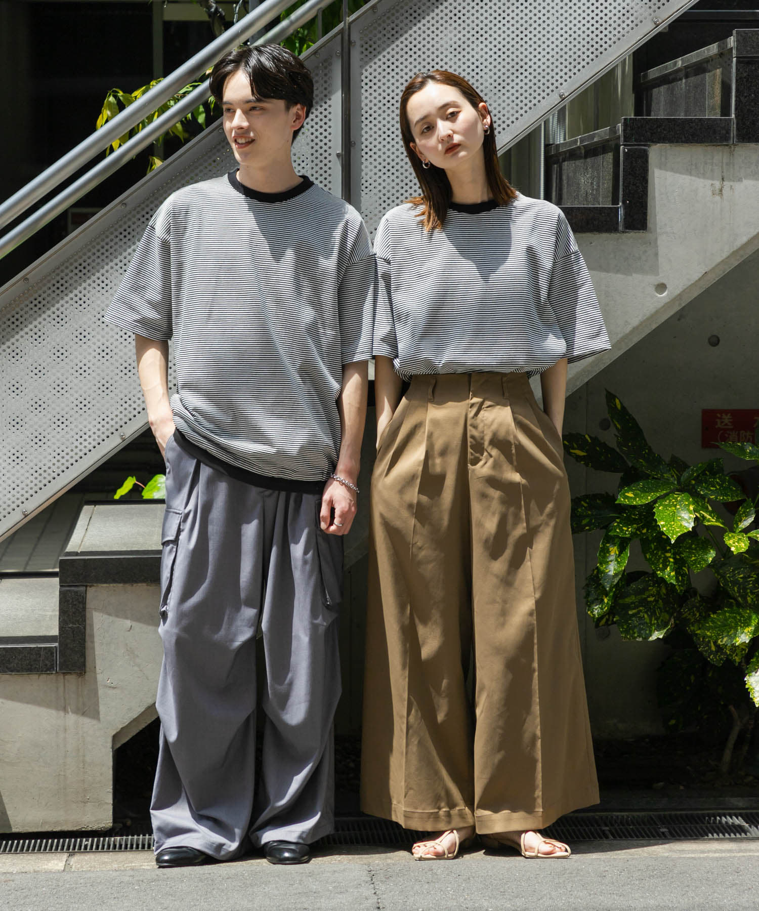 身長：173cm サイズ：L, 身長：169cm サイズ：M