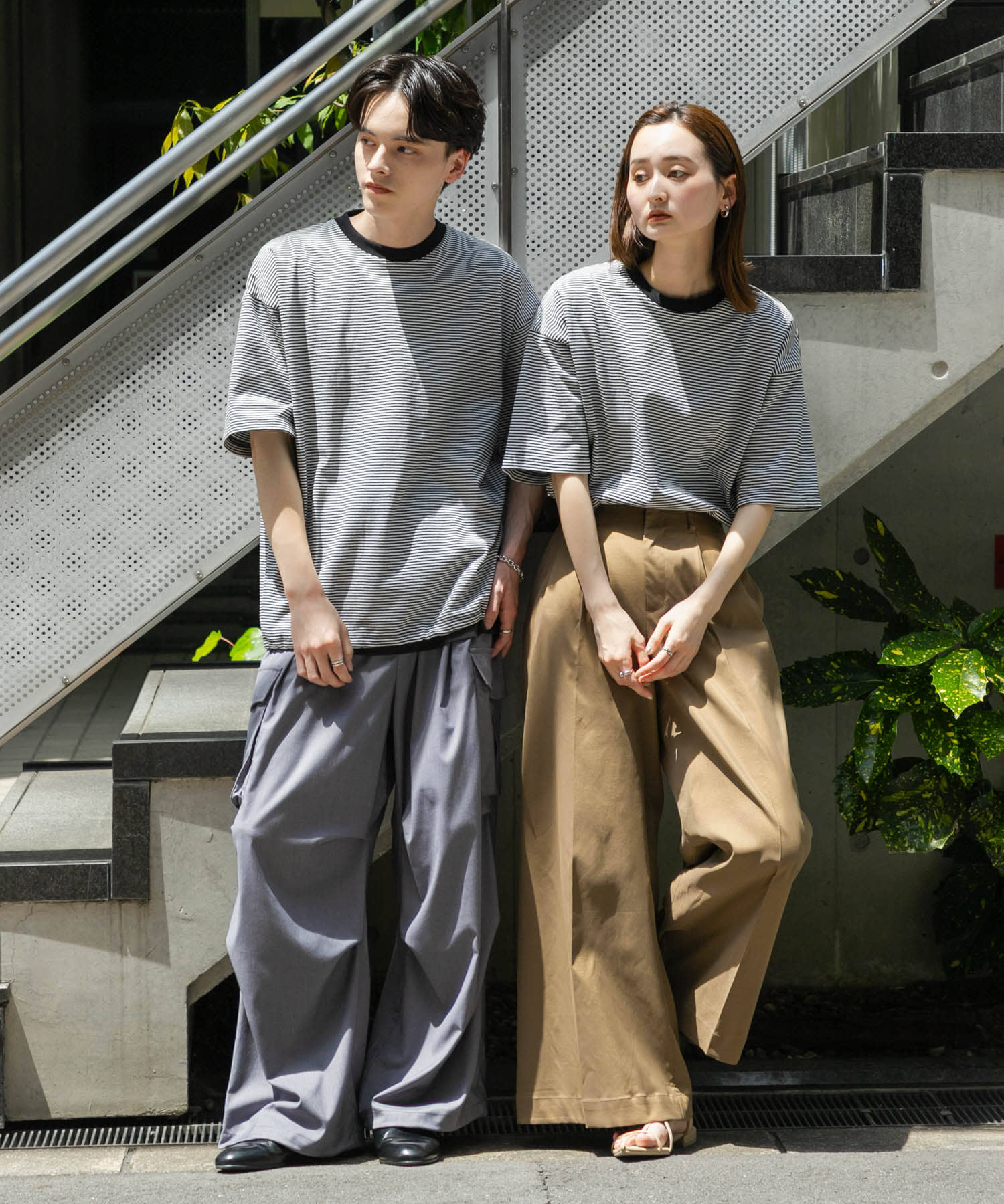 身長：173cm サイズ：L, 身長：169cm サイズ：M