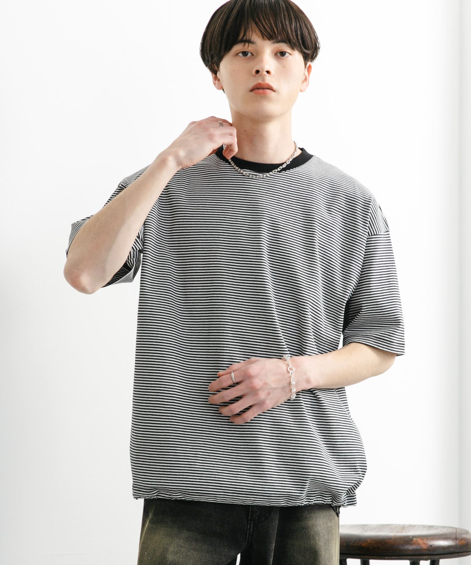 身長：173cm サイズ：L