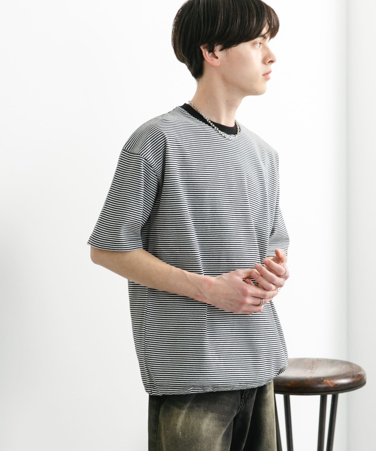 身長：173cm サイズ：L