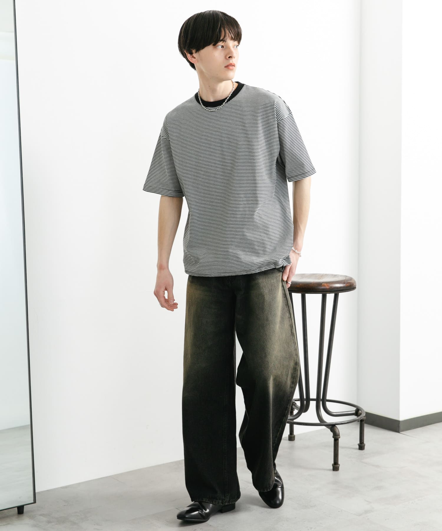 身長：173cm サイズ：L