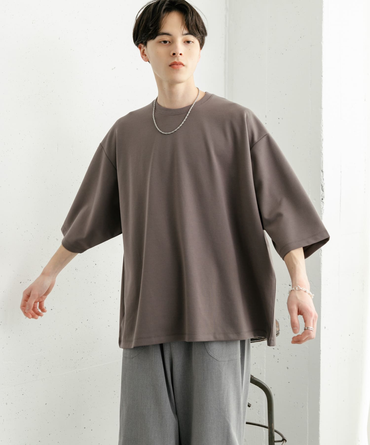 身長：173cm サイズ：L