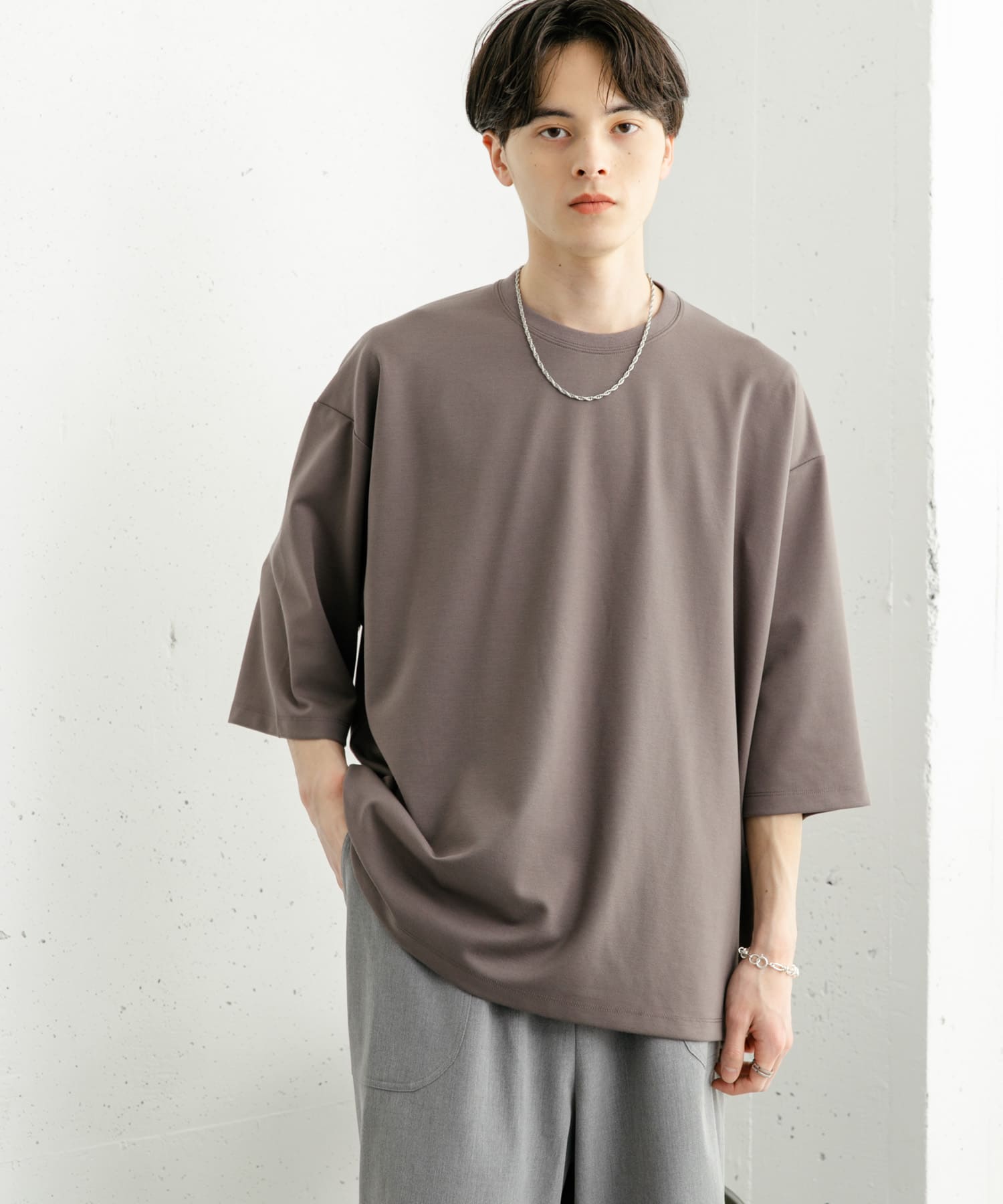 身長：173cm サイズ：L