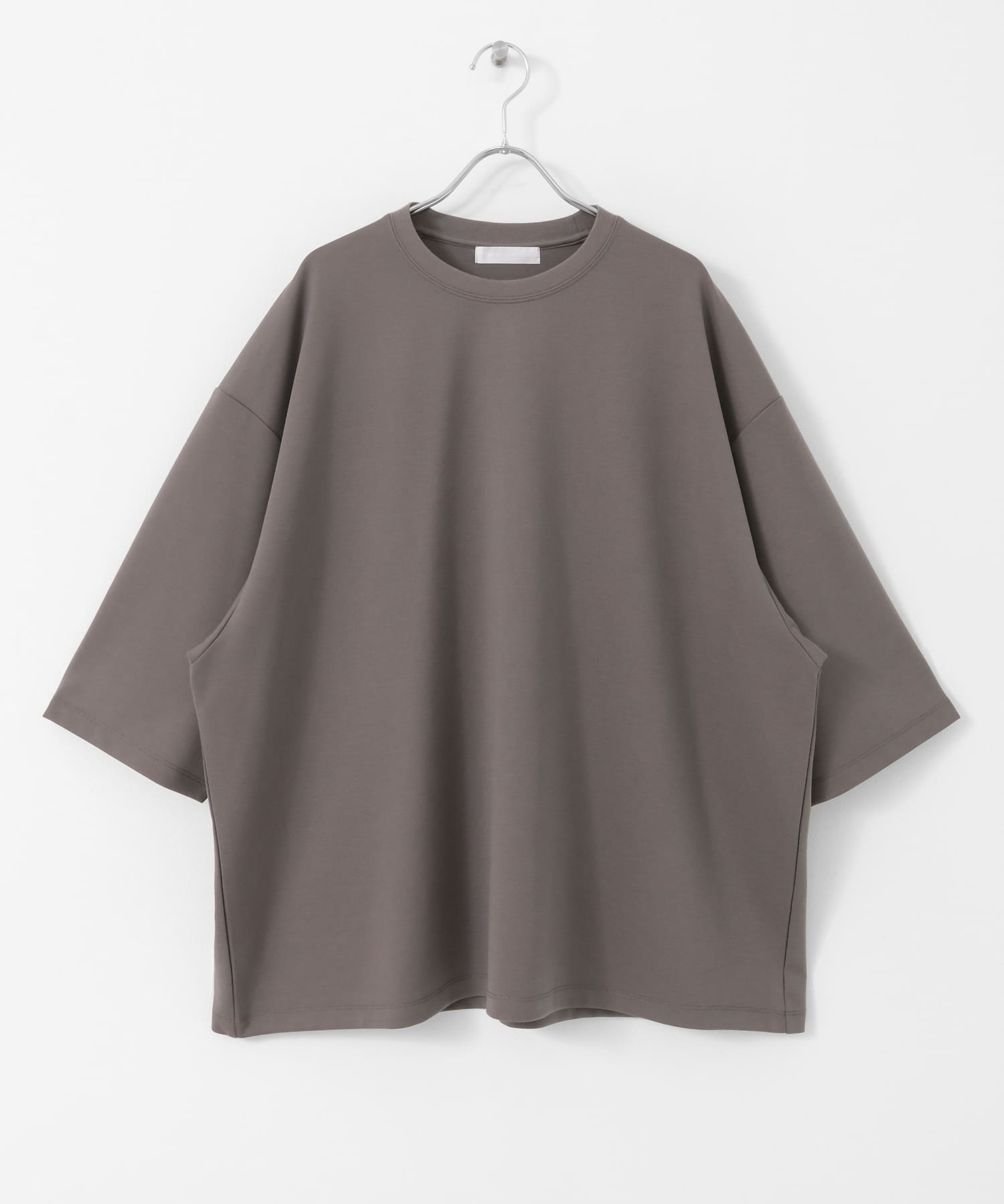 『ユニセックス』ポンチエクストラルーズTシャツ CHARCOAL M