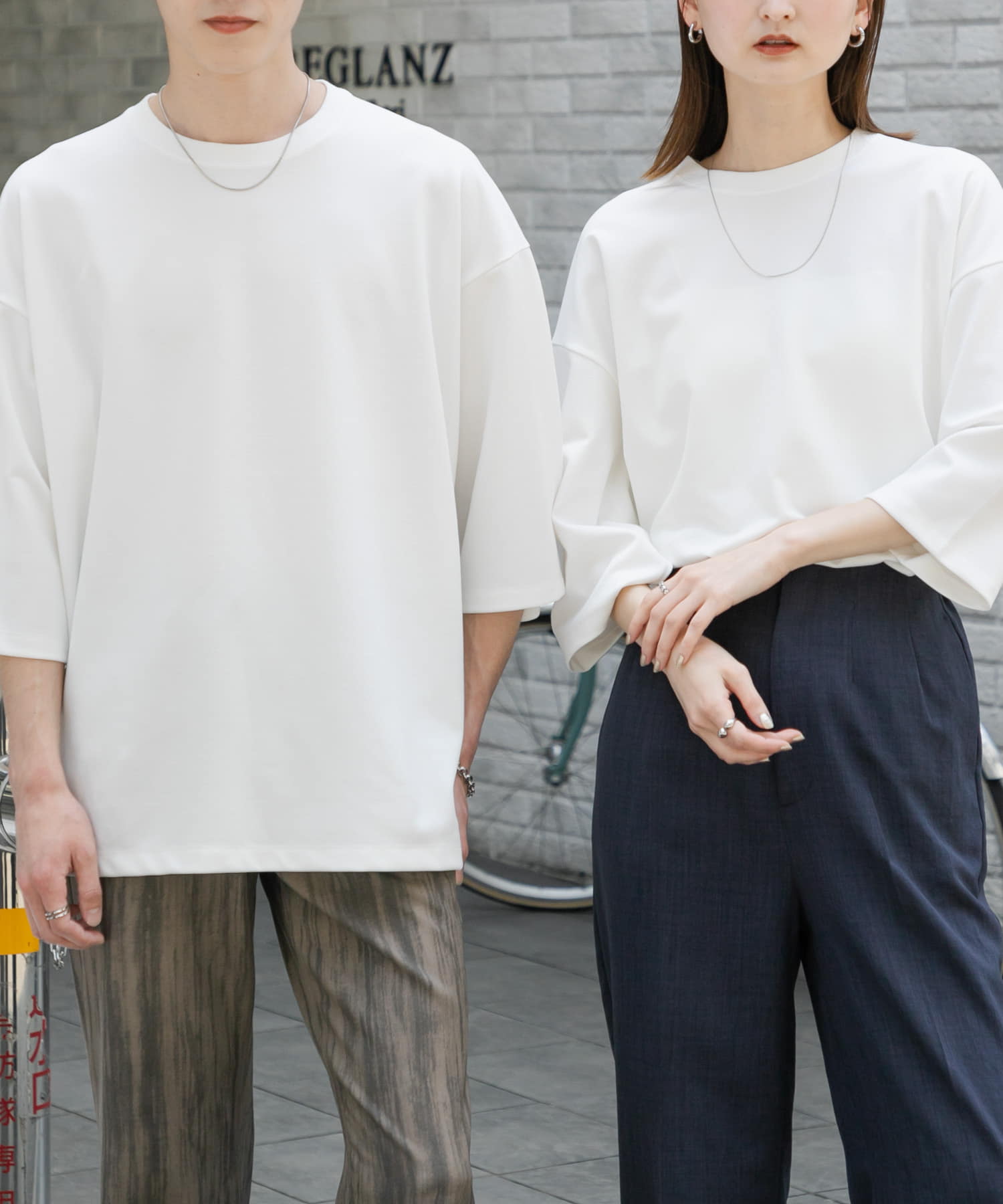 身長：173cm サイズ：L, 身長：169cm サイズ：M