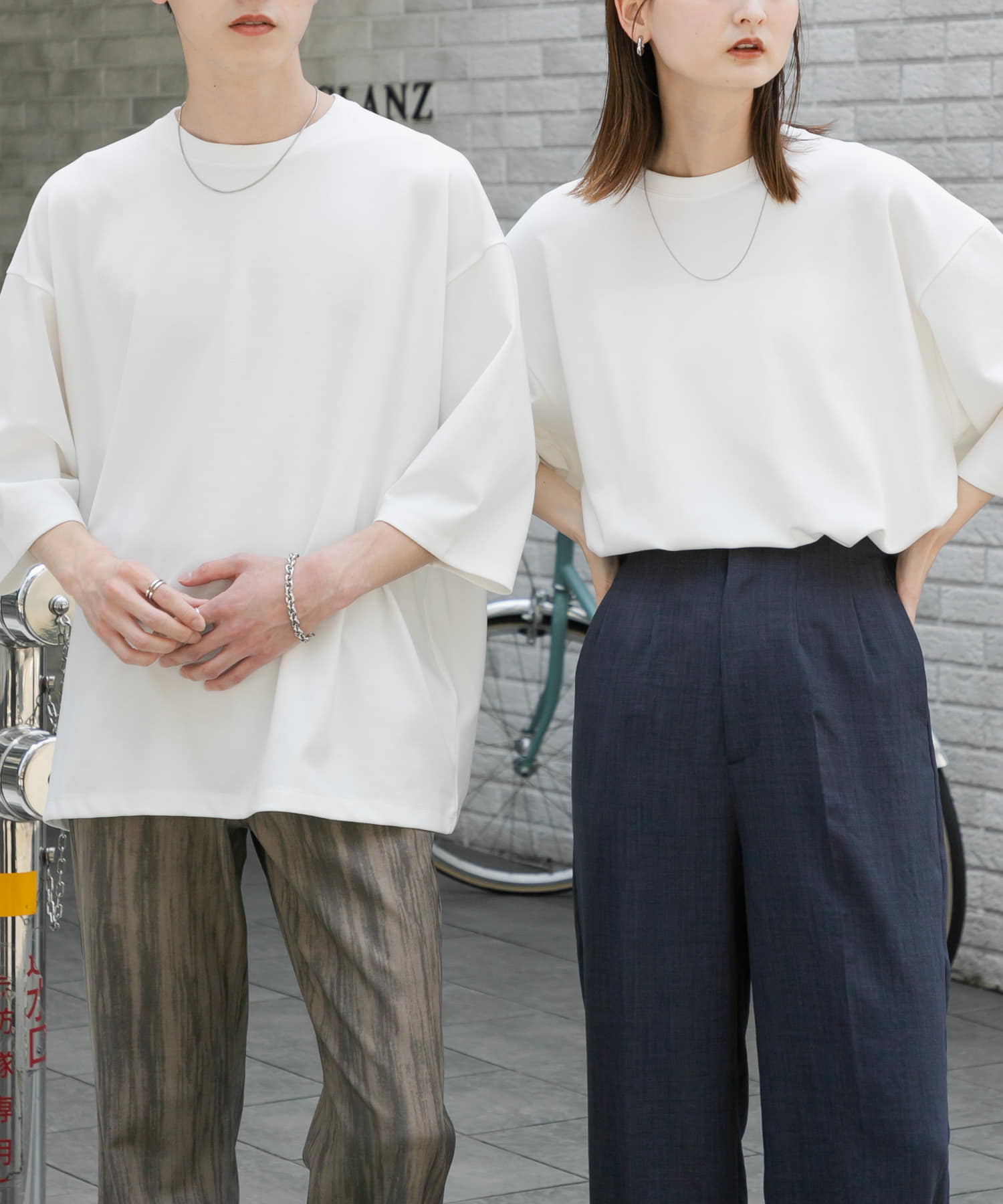 身長：173cm サイズ：L, 身長：169cm サイズ：M