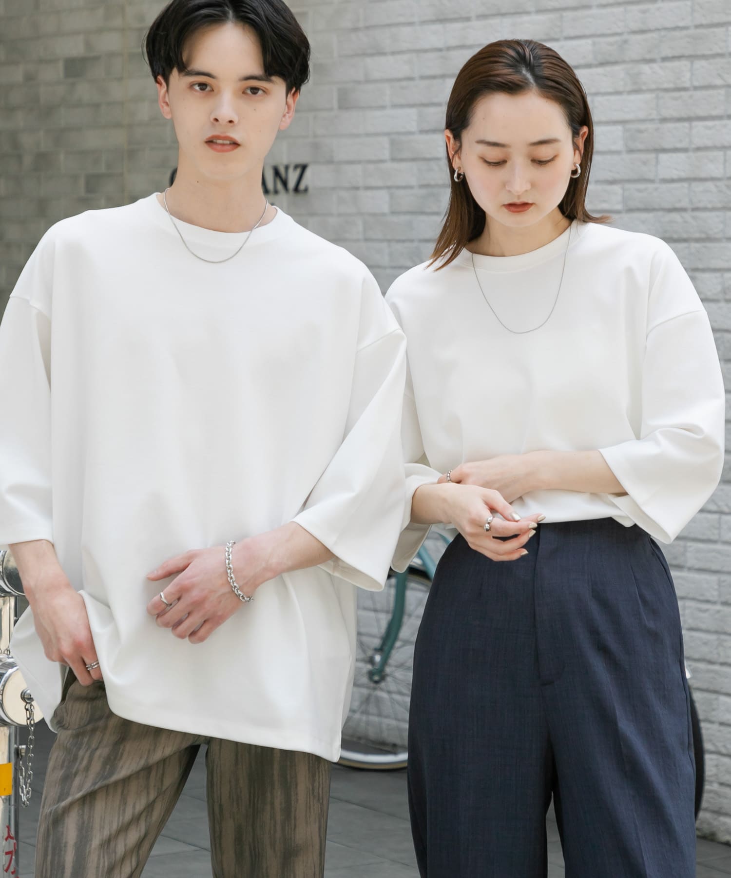 身長：173cm サイズ：L, 身長：169cm サイズ：M