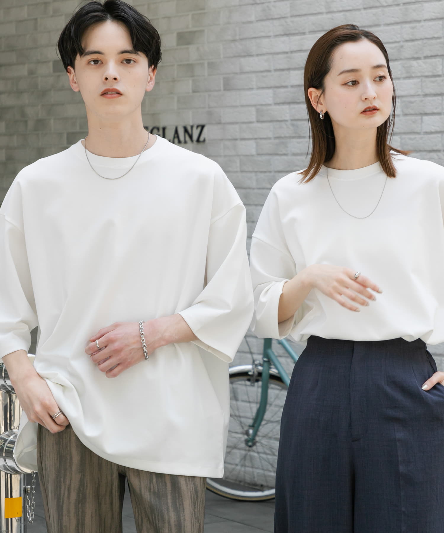 身長：173cm サイズ：L, 身長：169cm サイズ：M