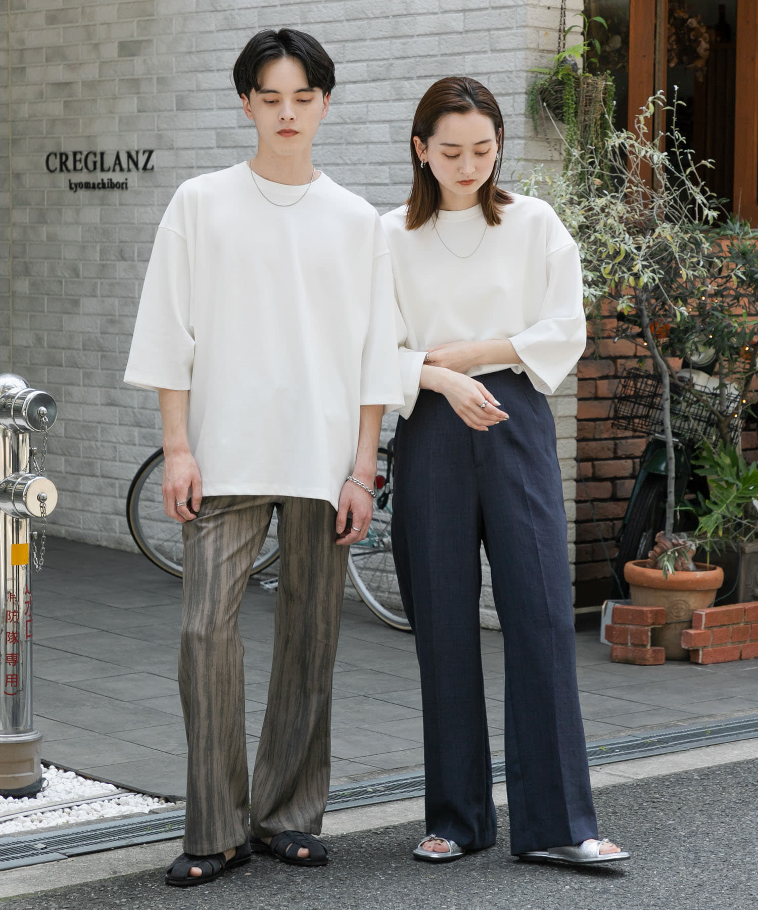 身長：173cm サイズ：L, 身長：169cm サイズ：M