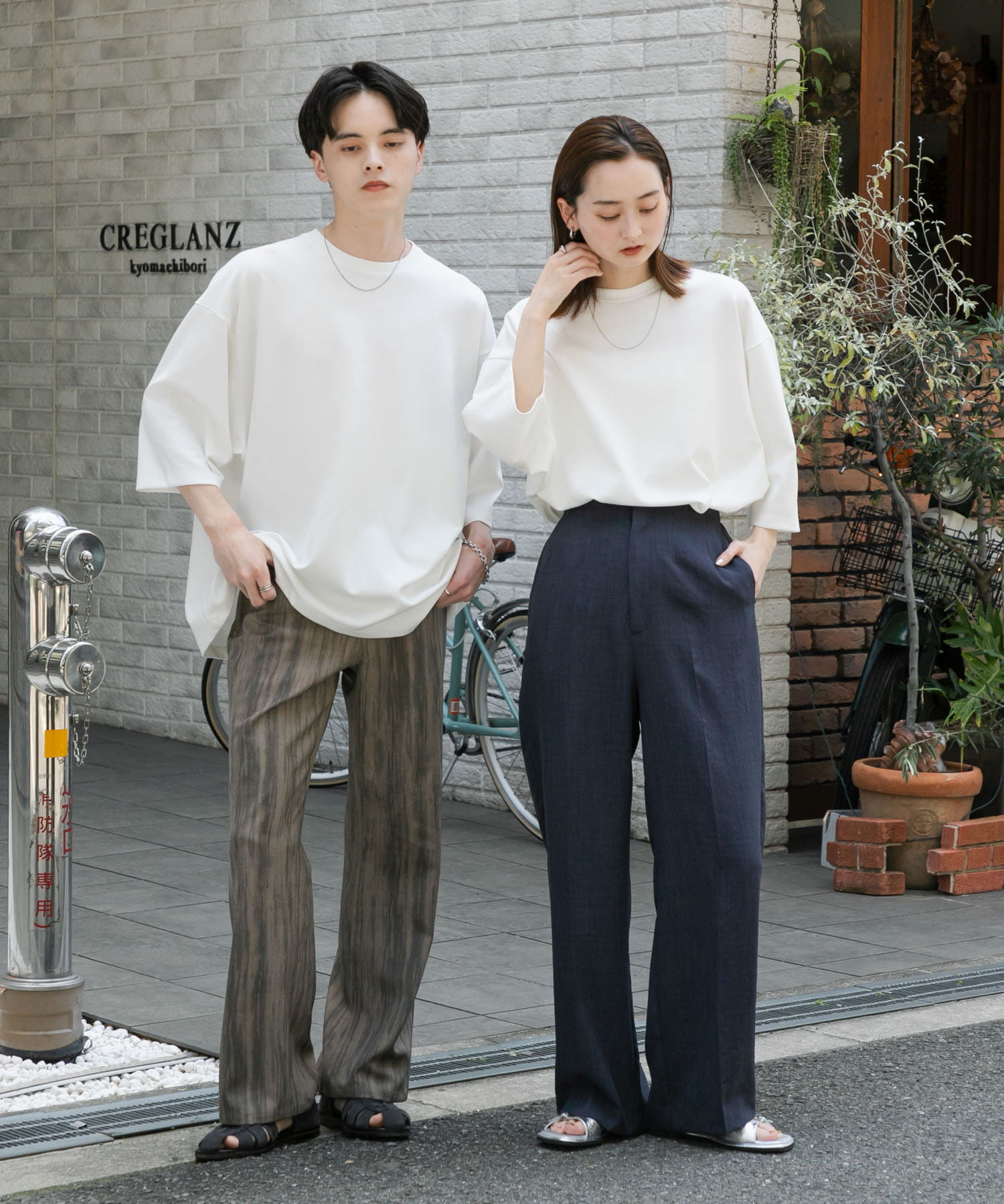 身長：173cm サイズ：L, 身長：169cm サイズ：M