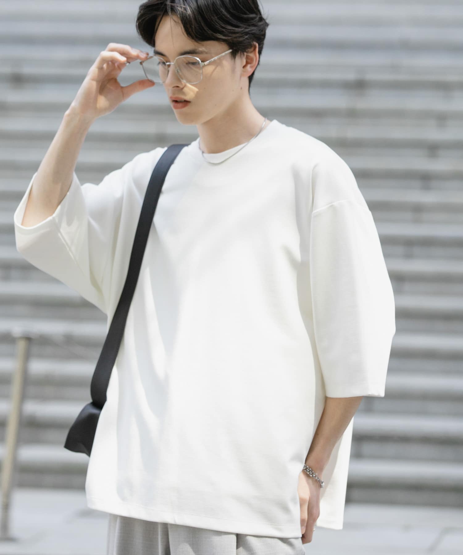 身長：173cm サイズ：L