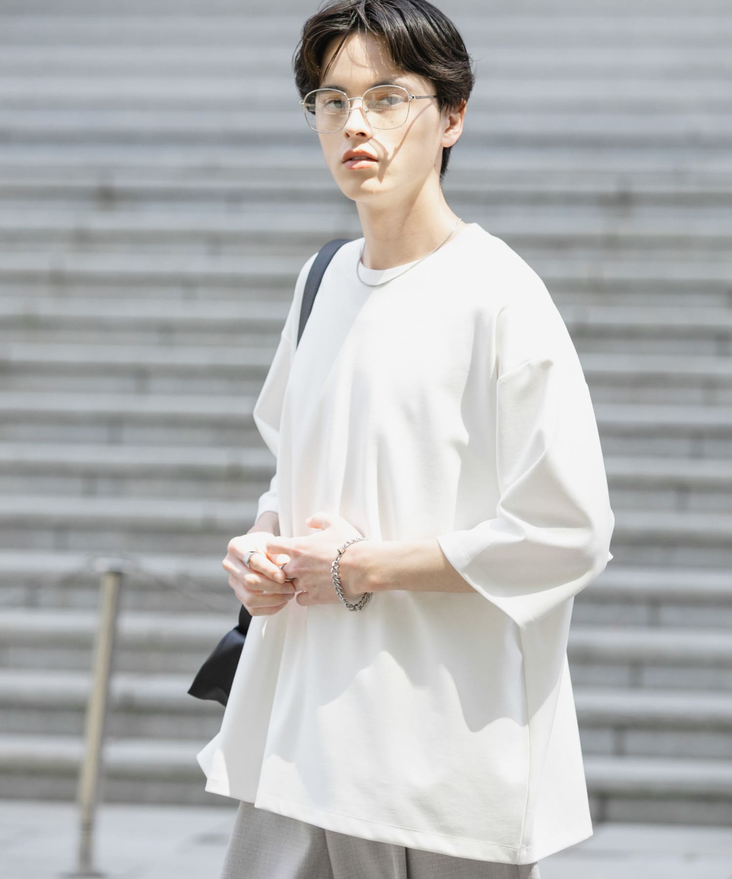 身長：173cm サイズ：L