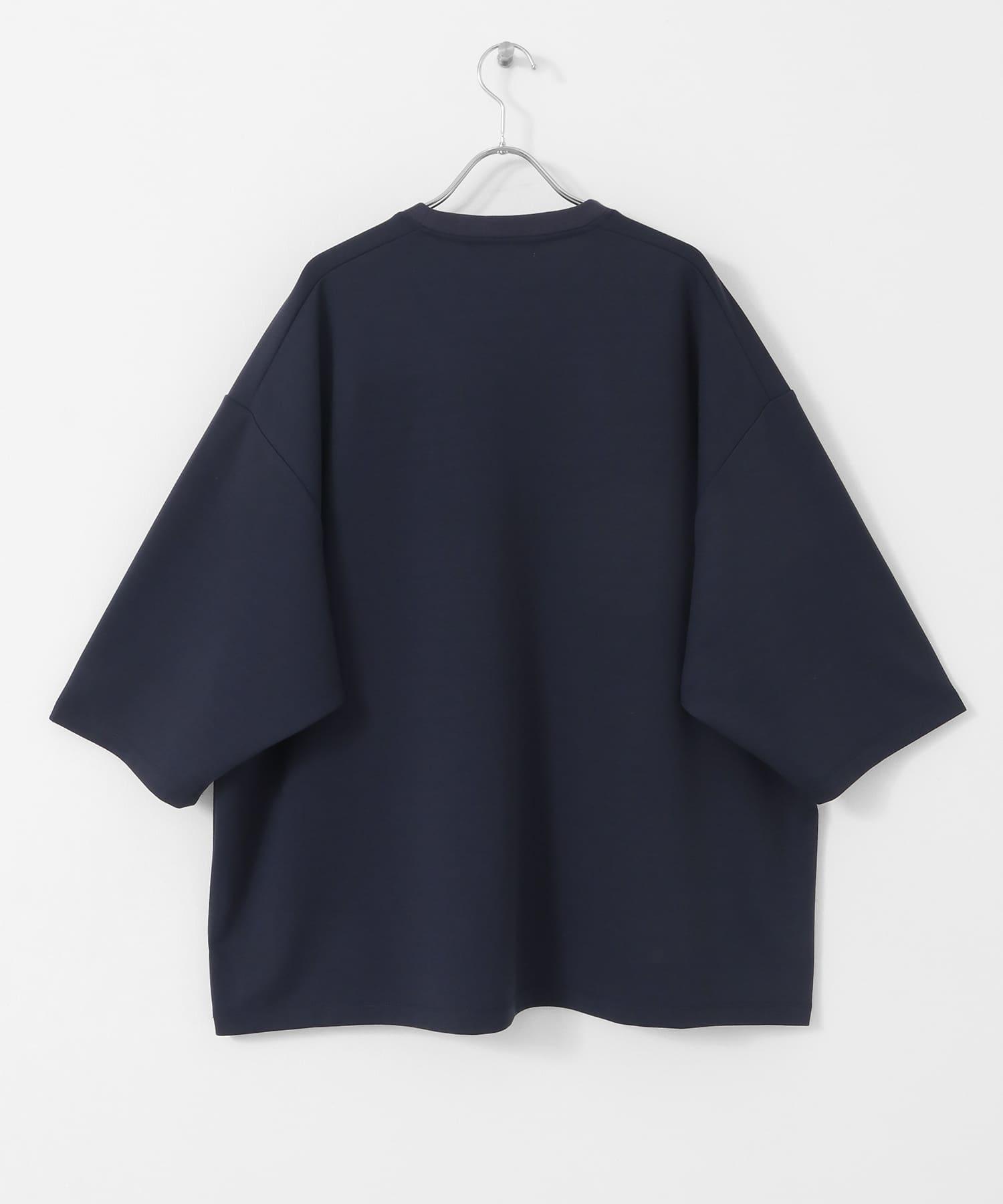 『ユニセックス』ポンチエクストラルーズTシャツ NAVY M