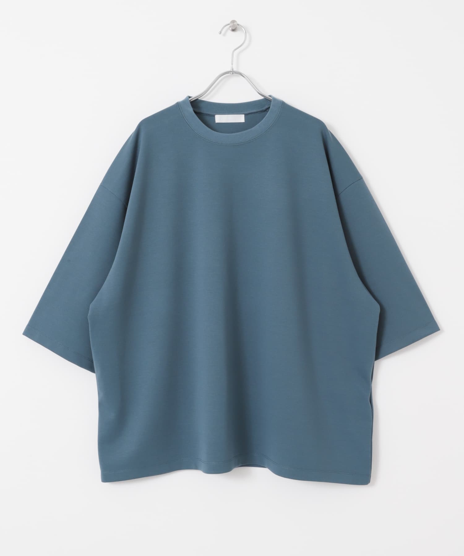 『ユニセックス』ポンチエクストラルーズTシャツ BLUE GRAY M