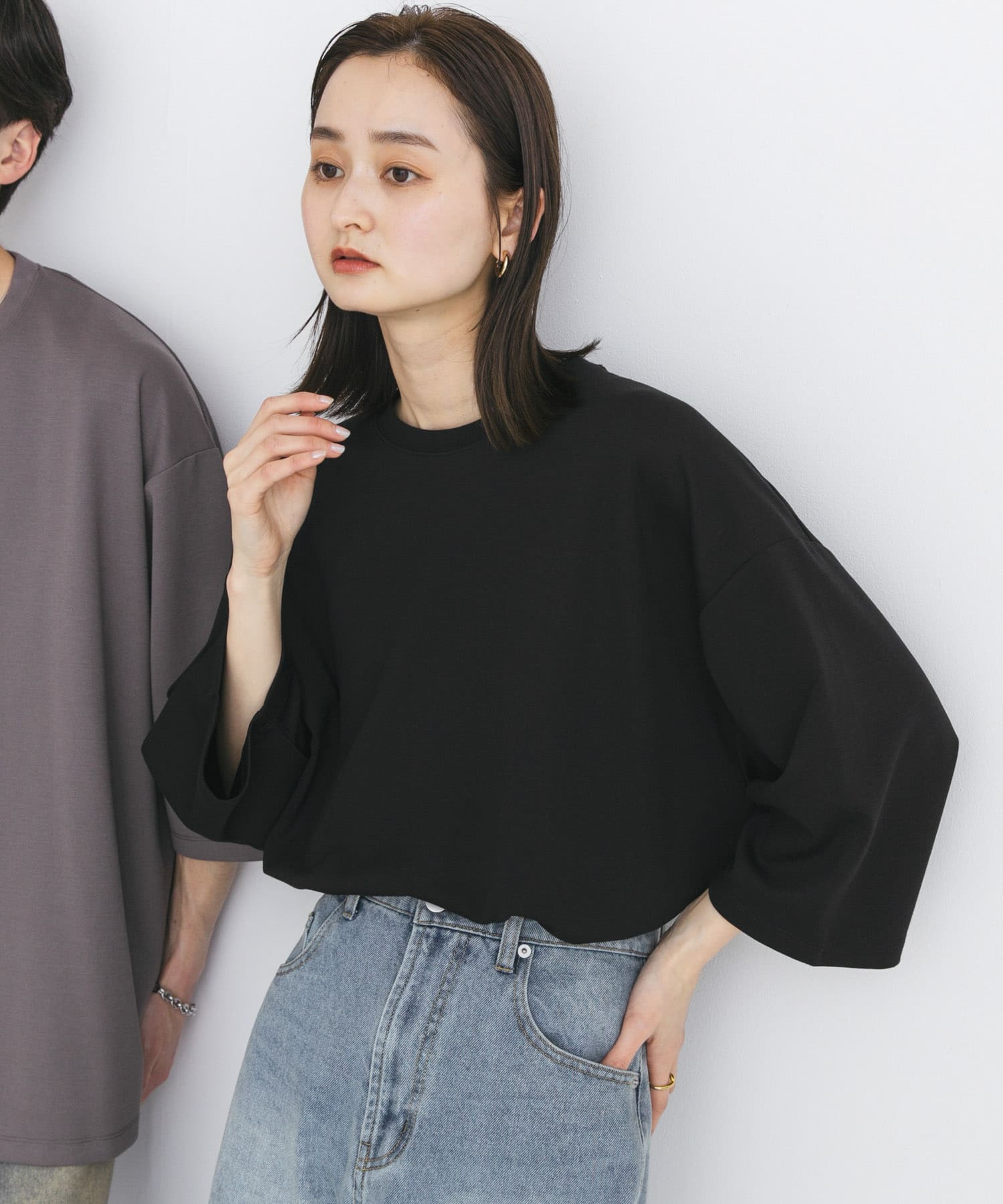 『ユニセックス』ポンチエクストラルーズTシャツ