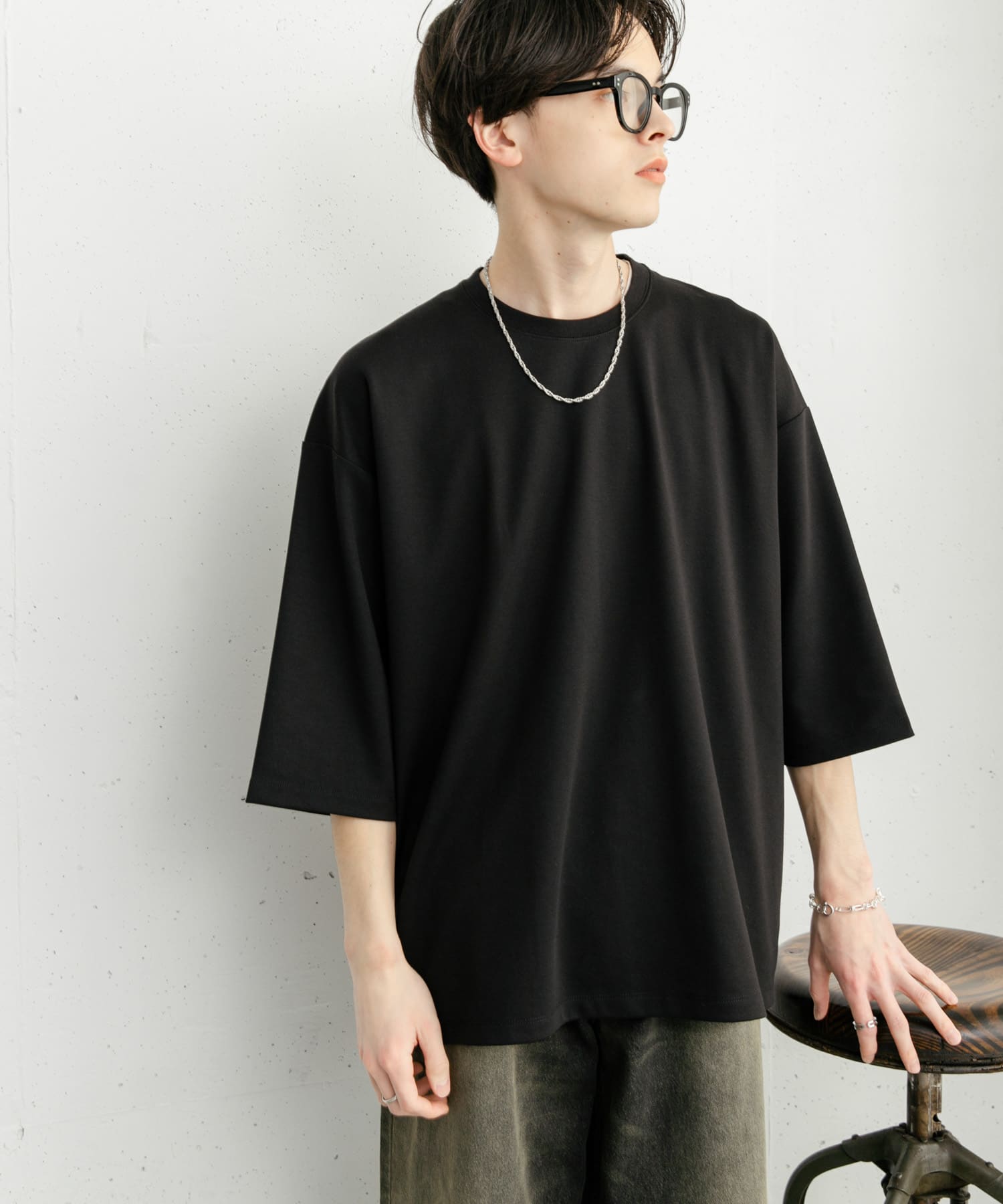 身長：173cm サイズ：L