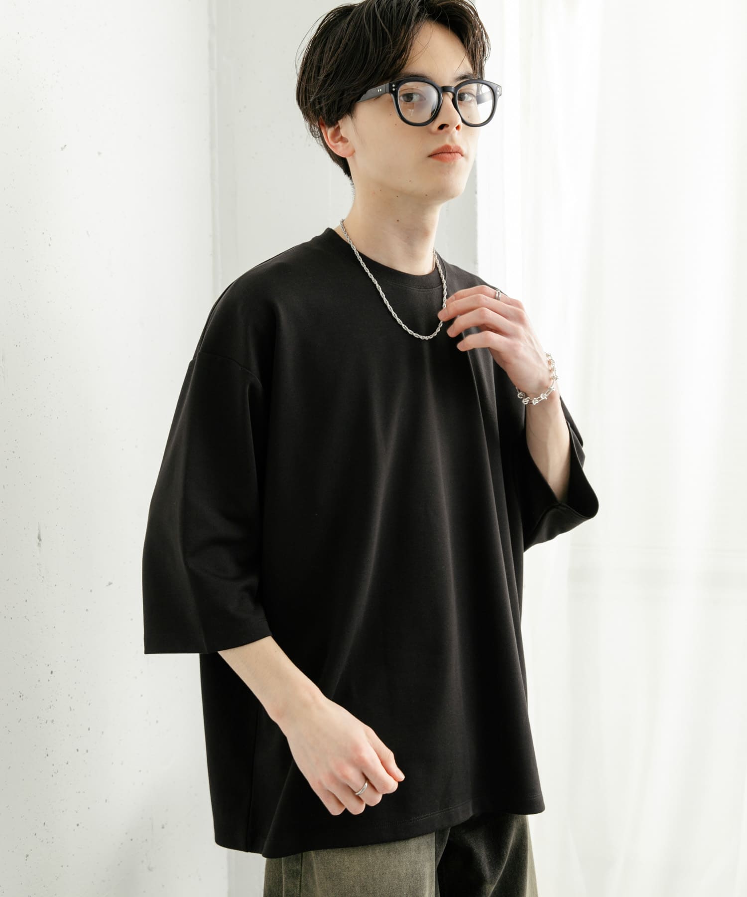 身長：173cm サイズ：L