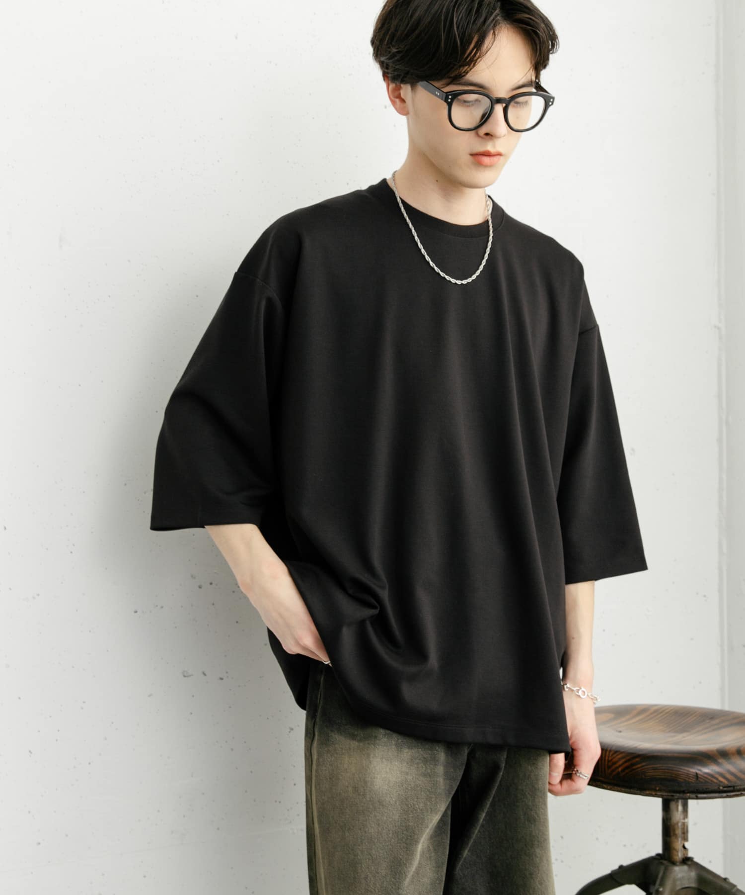 身長：173cm サイズ：L
