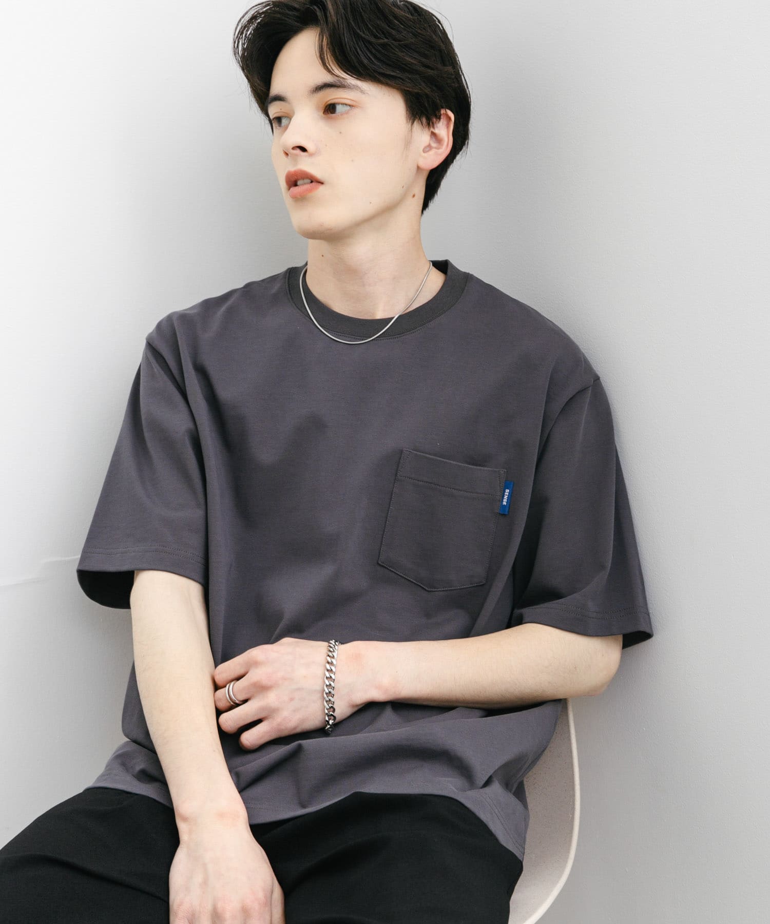 身長：173cm サイズ：L