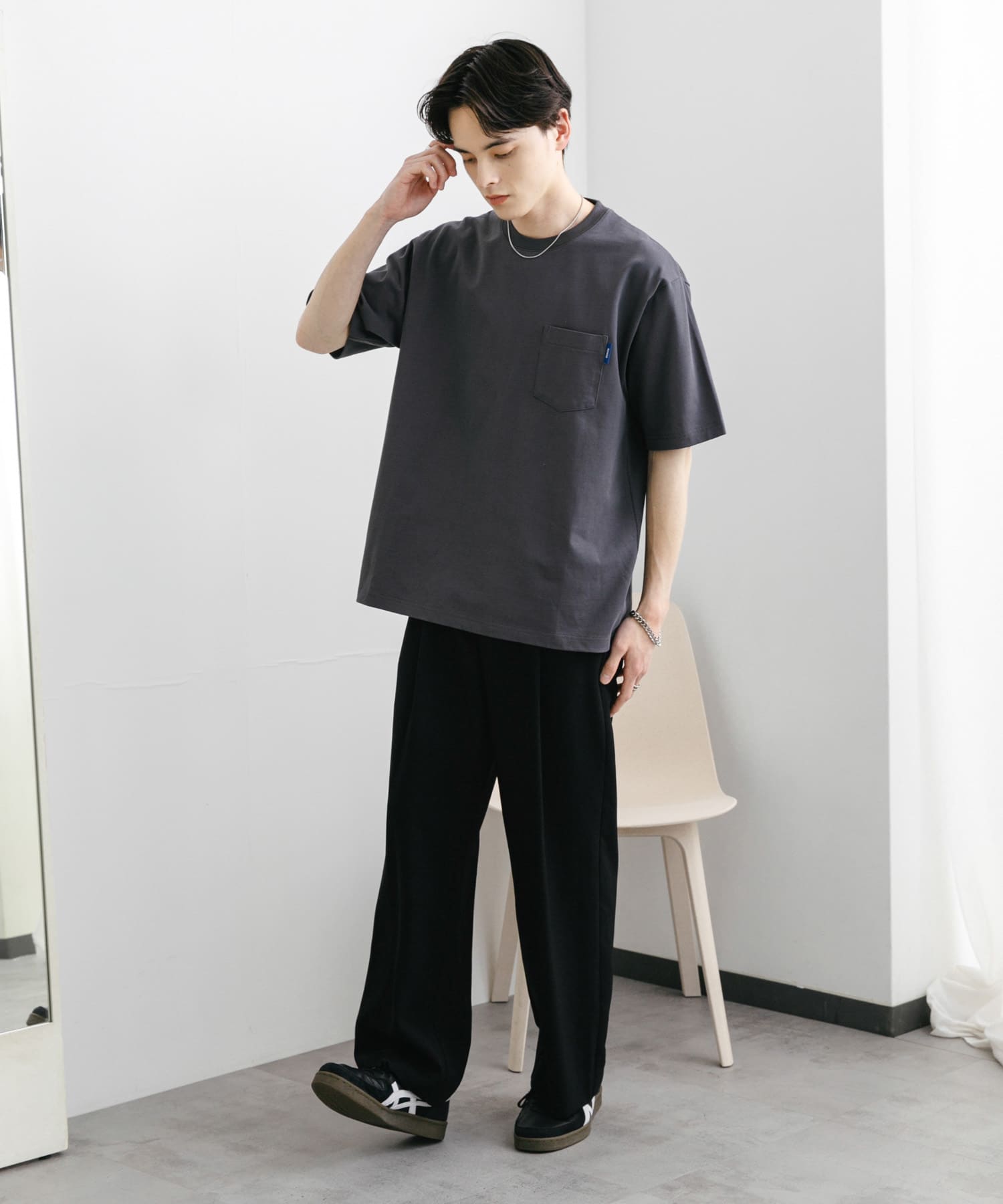 身長：173cm サイズ：L