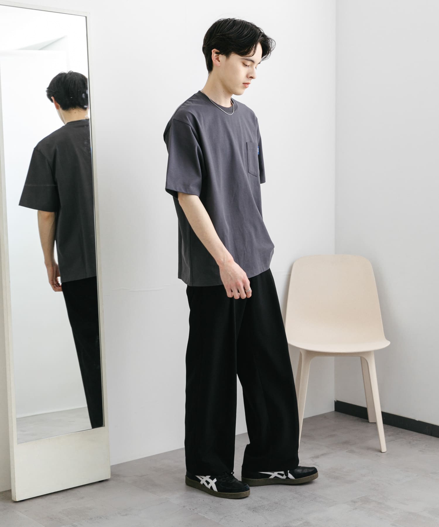 身長：173cm サイズ：L
