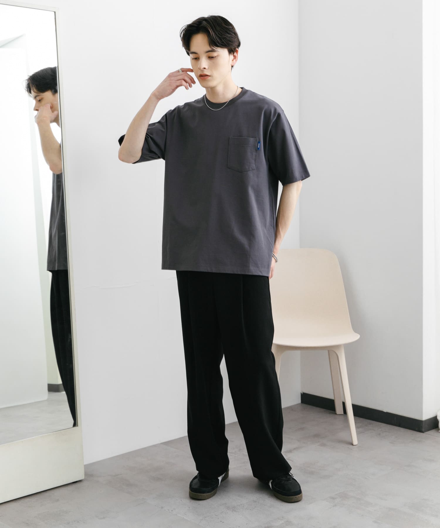 身長：173cm サイズ：L