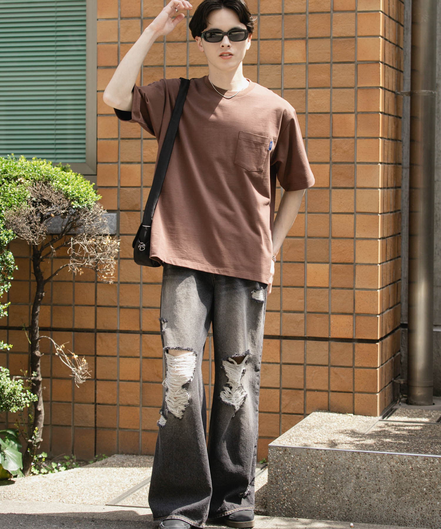 身長：173cm サイズ：L