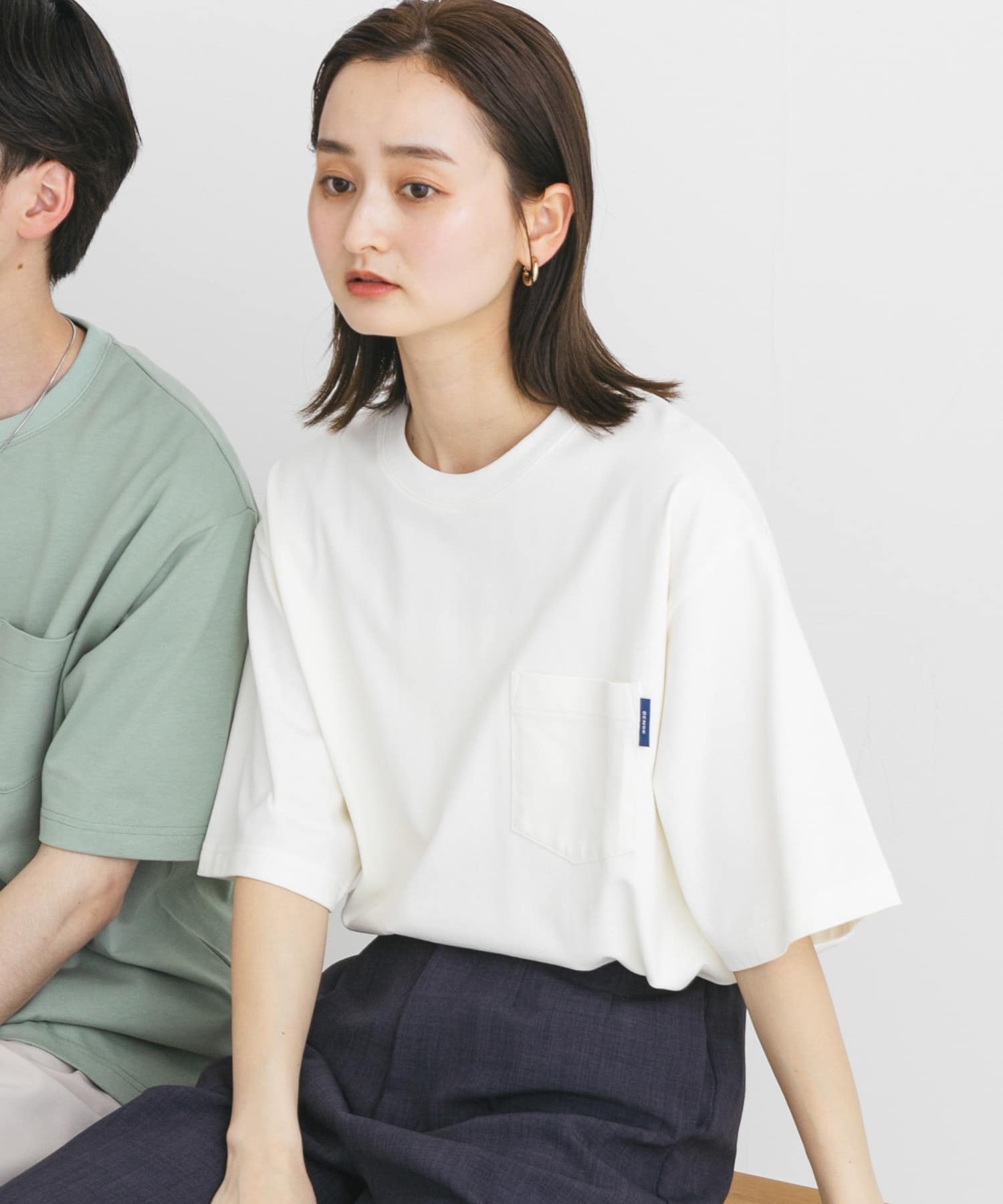 身長：169cm サイズ：L