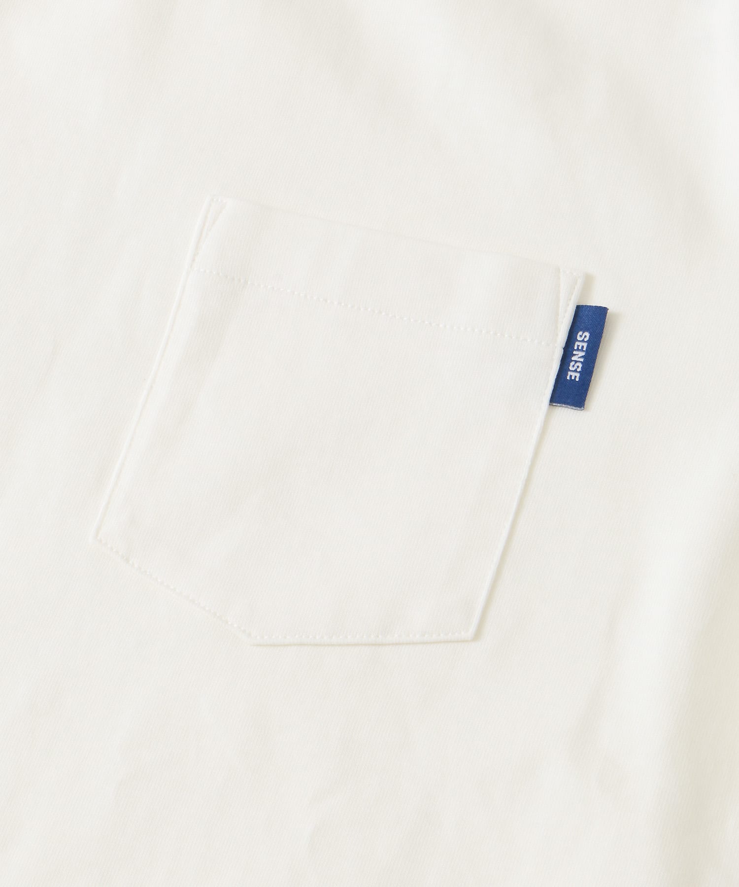 『WEB限定』『ユニセックス』ピスネーム付きポケットショートスリーブTシャツ WHITE M