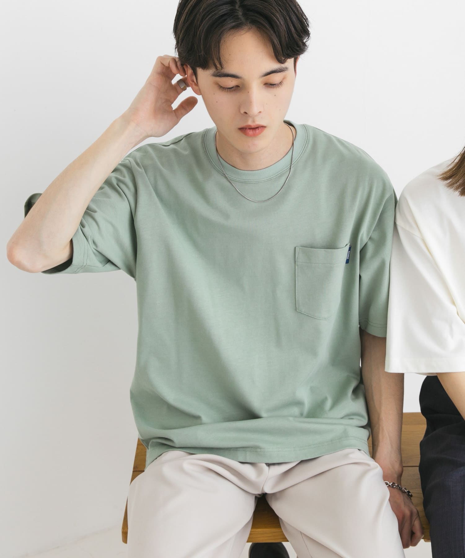 身長：173cm サイズ：L