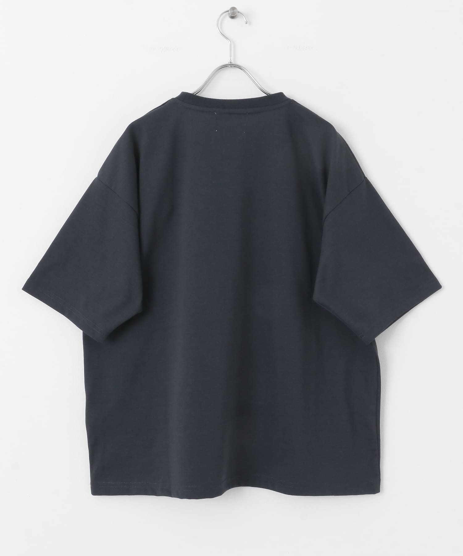 『別注』TeddyBear×SENSE OF PLACE　ショートスリーブTシャツ CHARCOAL M