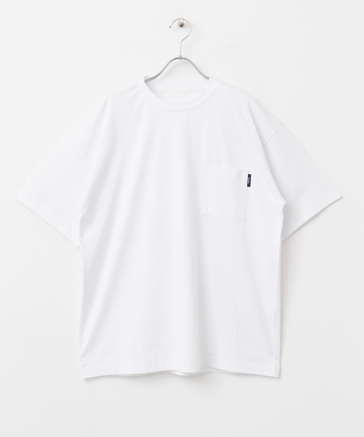 『UR TECH ひやサラクール』リラックスポケTシャツ WHITE M