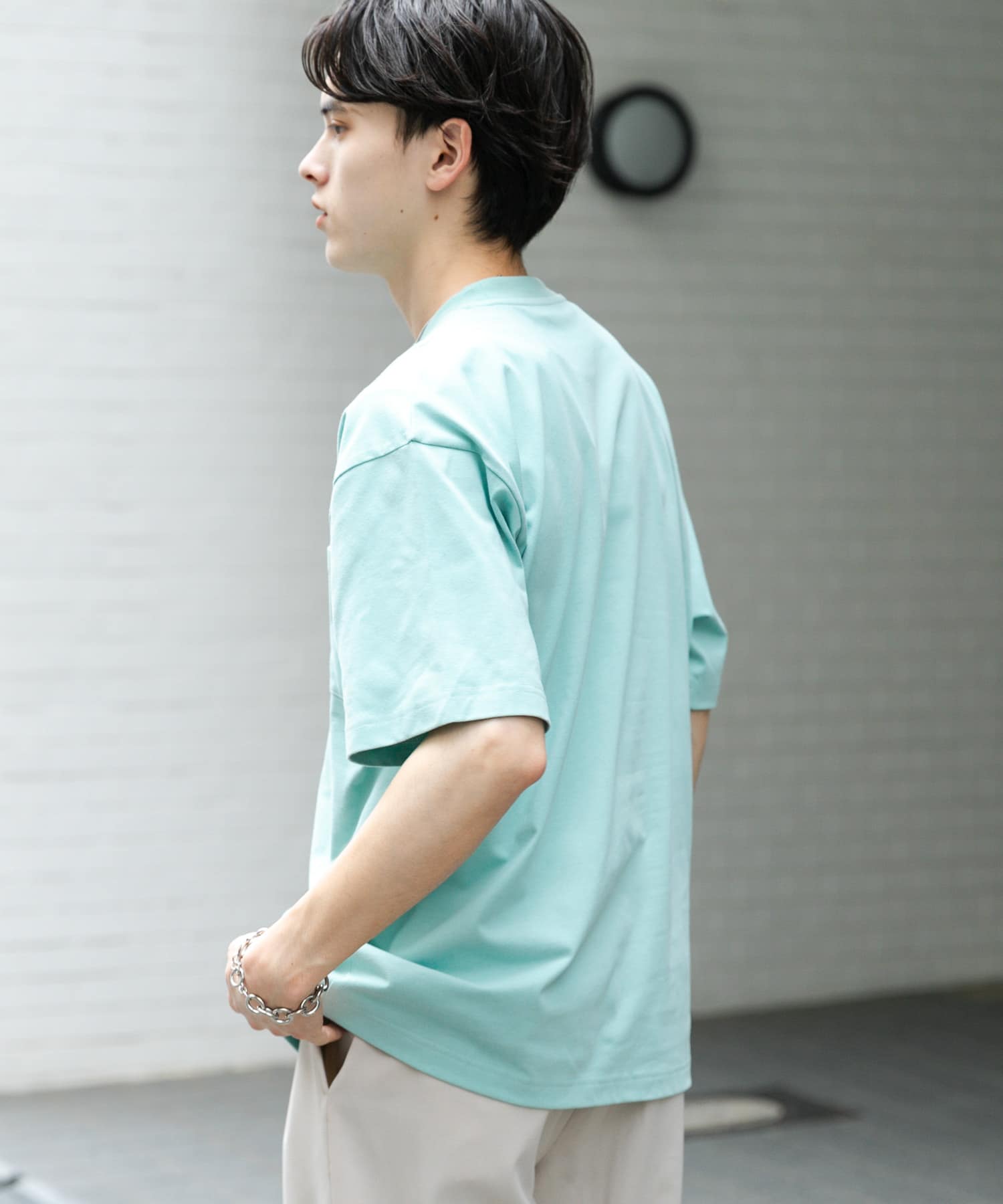 身長：173cm サイズ：L