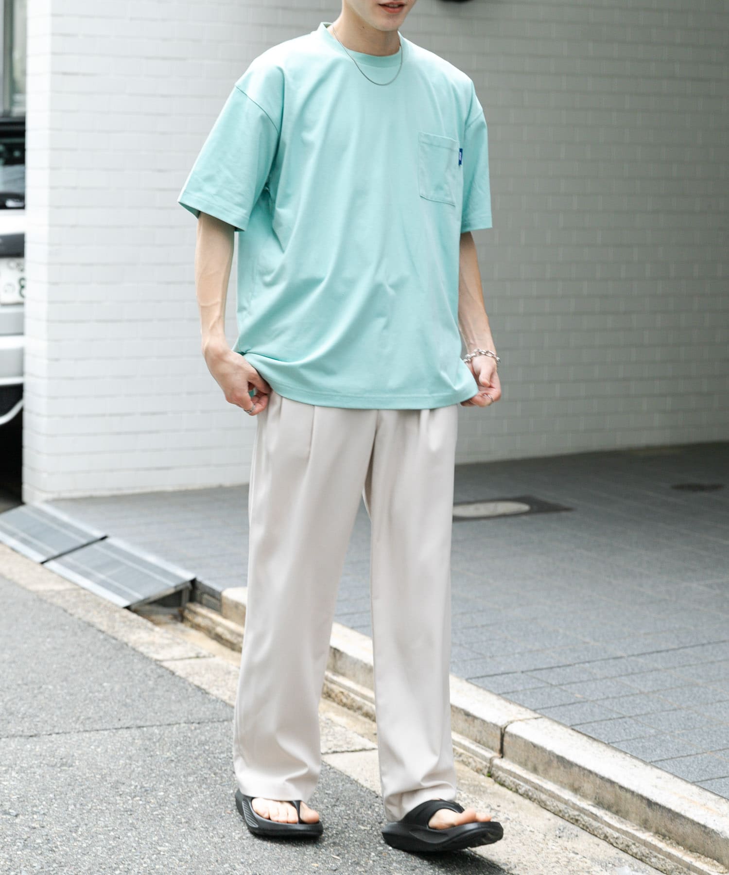 身長：173cm サイズ：L