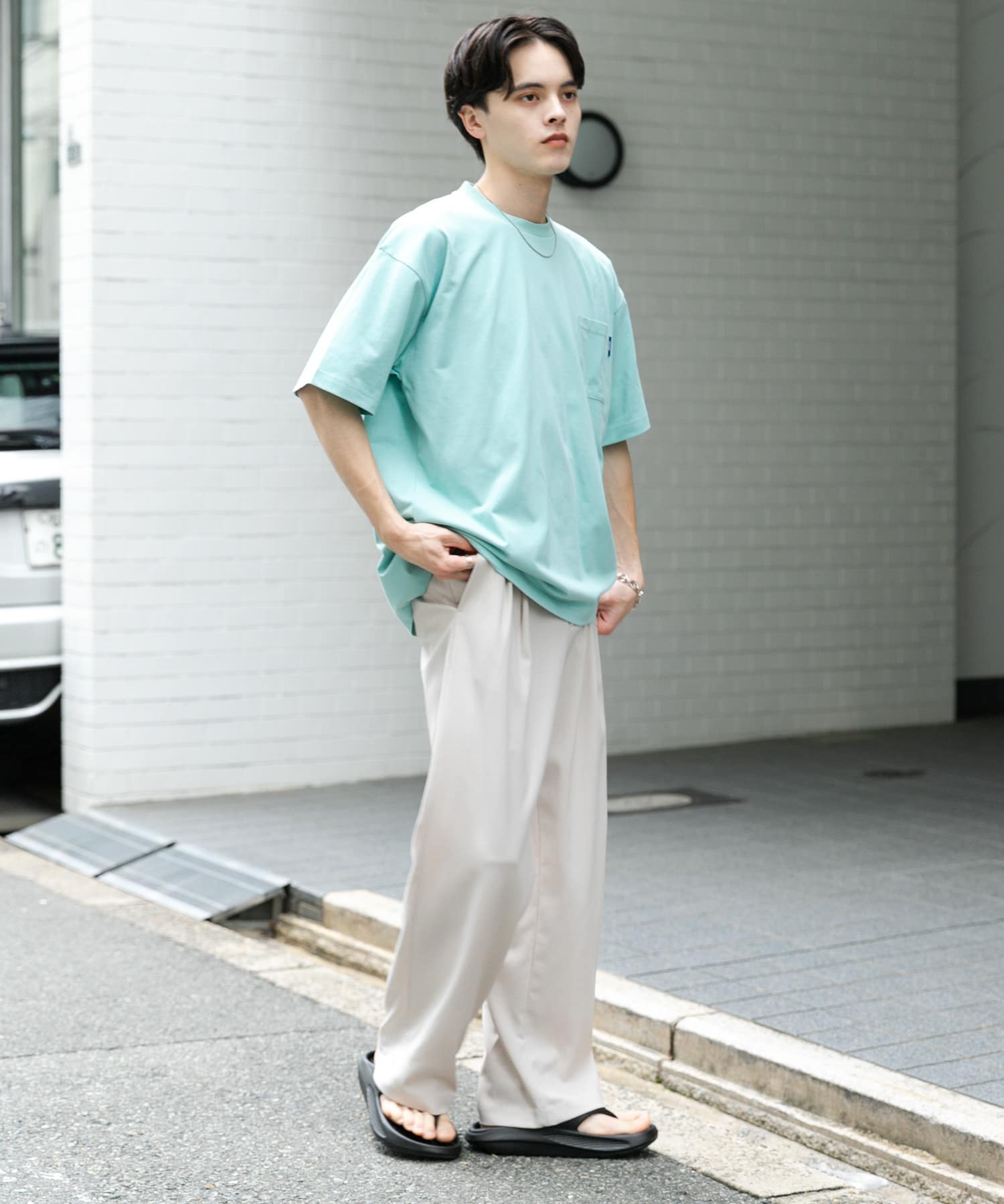 身長：173cm サイズ：L