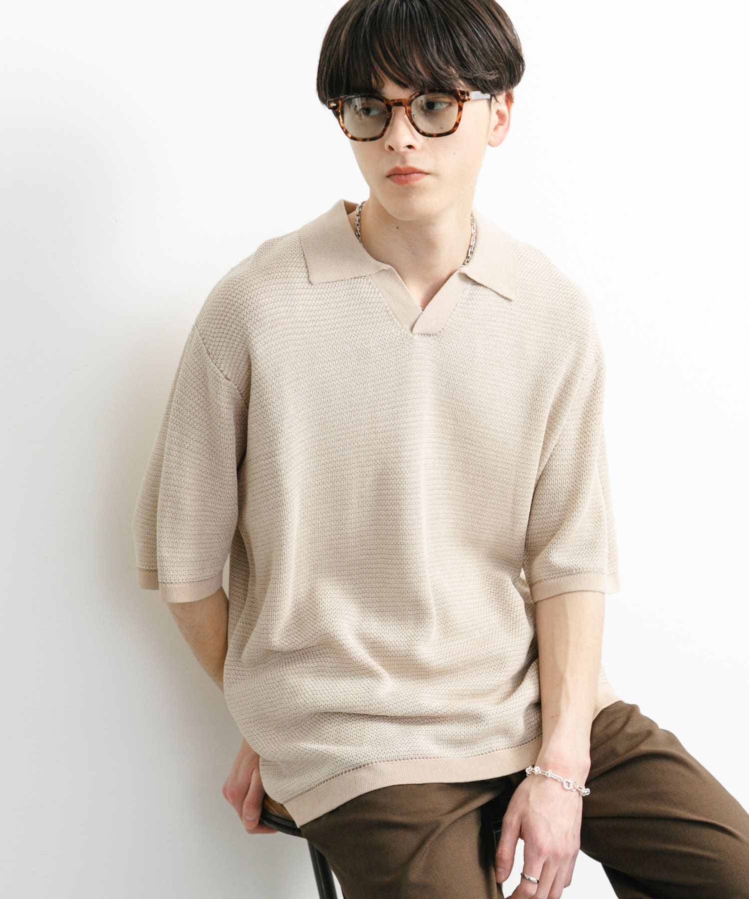 身長：173cm サイズ：L