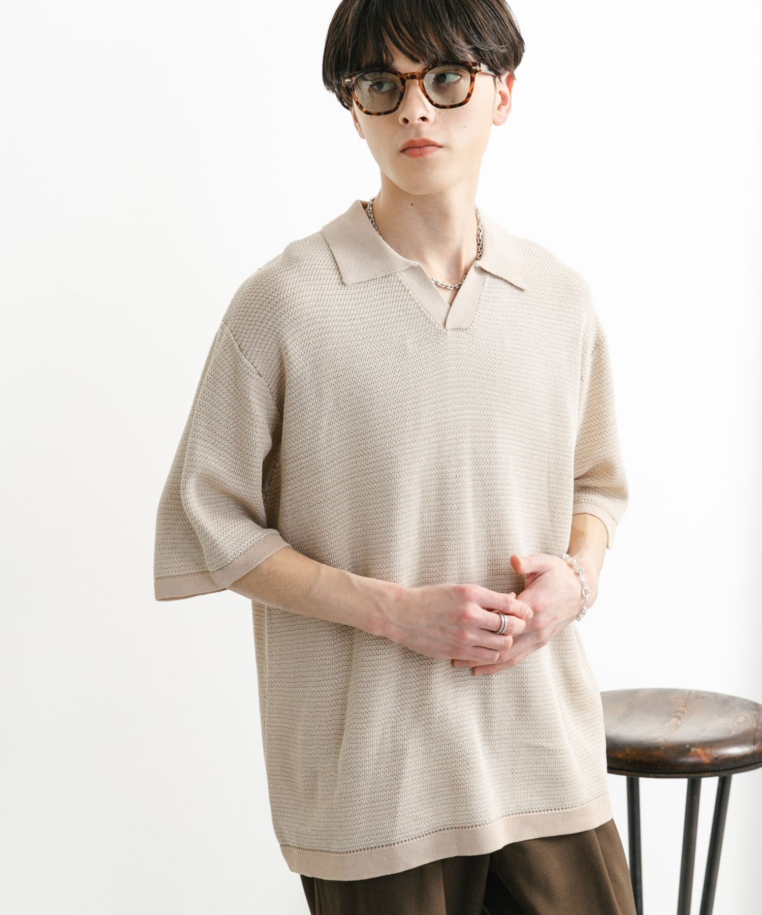 身長：173cm サイズ：L