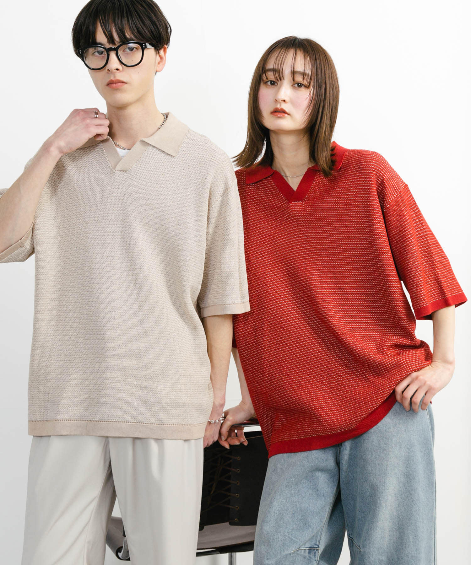 身長：173cm サイズ：L, 身長：169cm サイズ：L