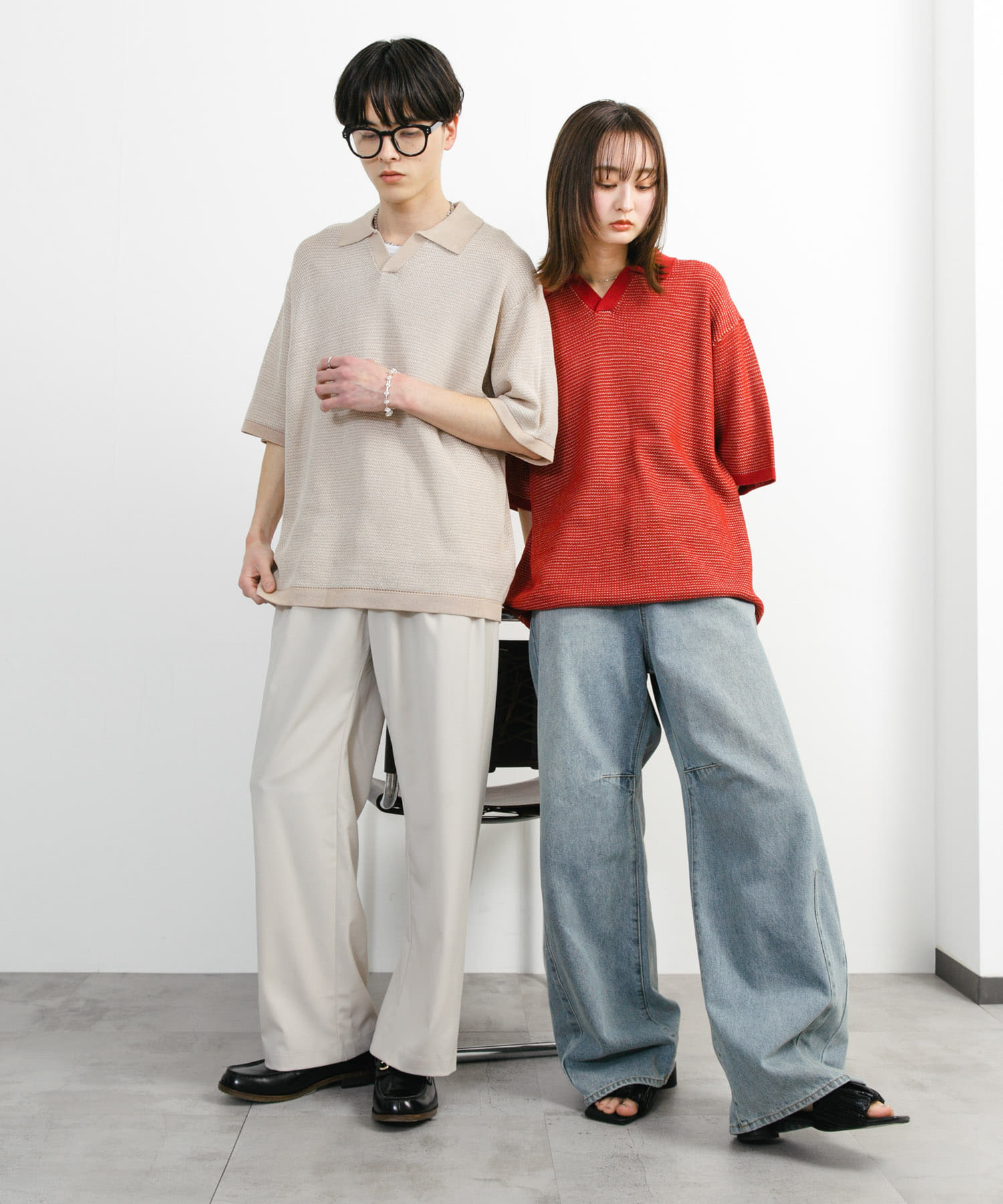 身長：173cm サイズ：L, 身長：169cm サイズ：L