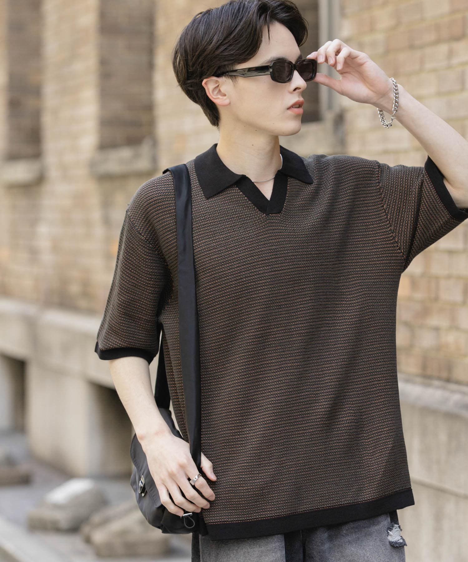 身長：173cm サイズ：L