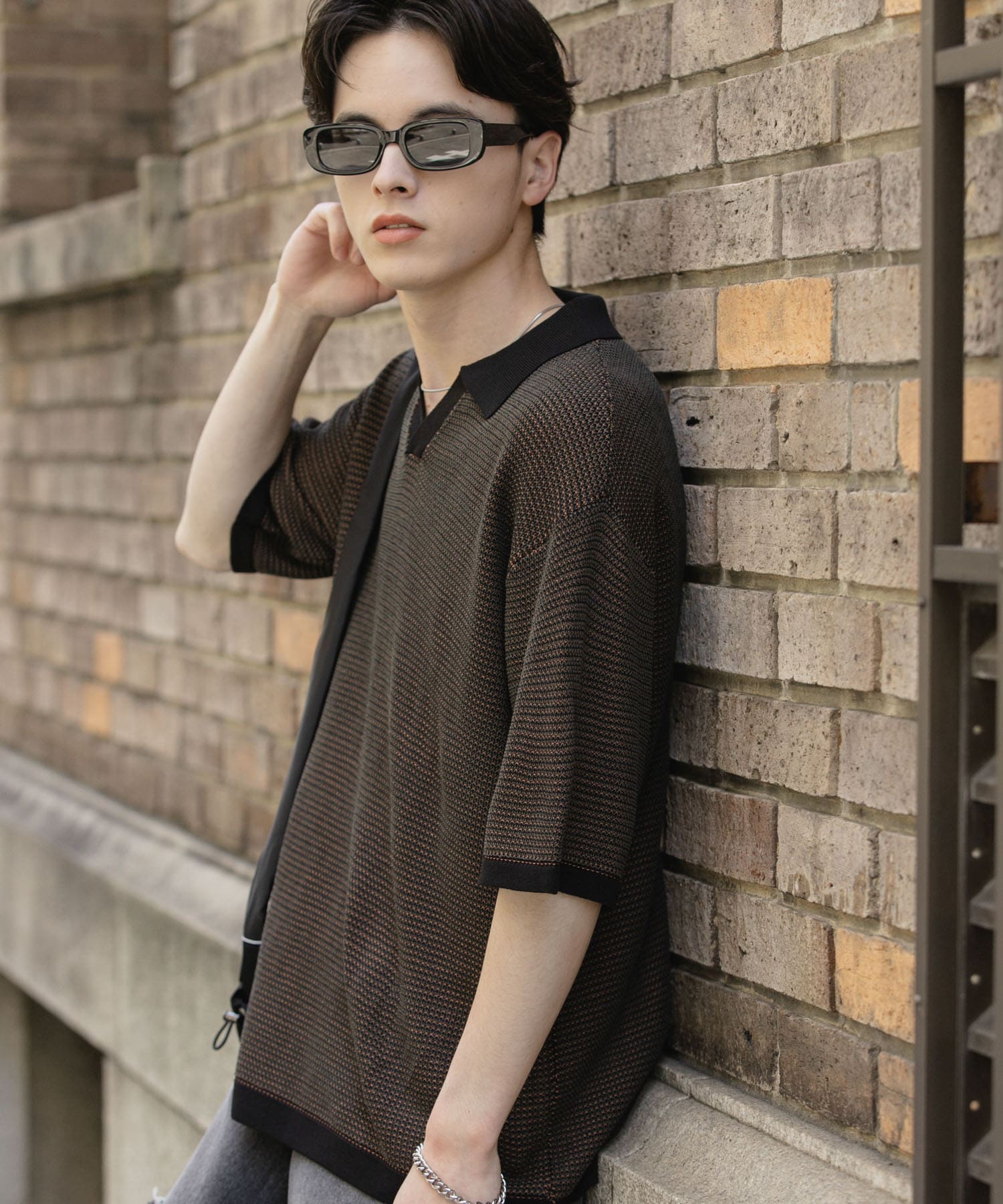 身長：173cm サイズ：L