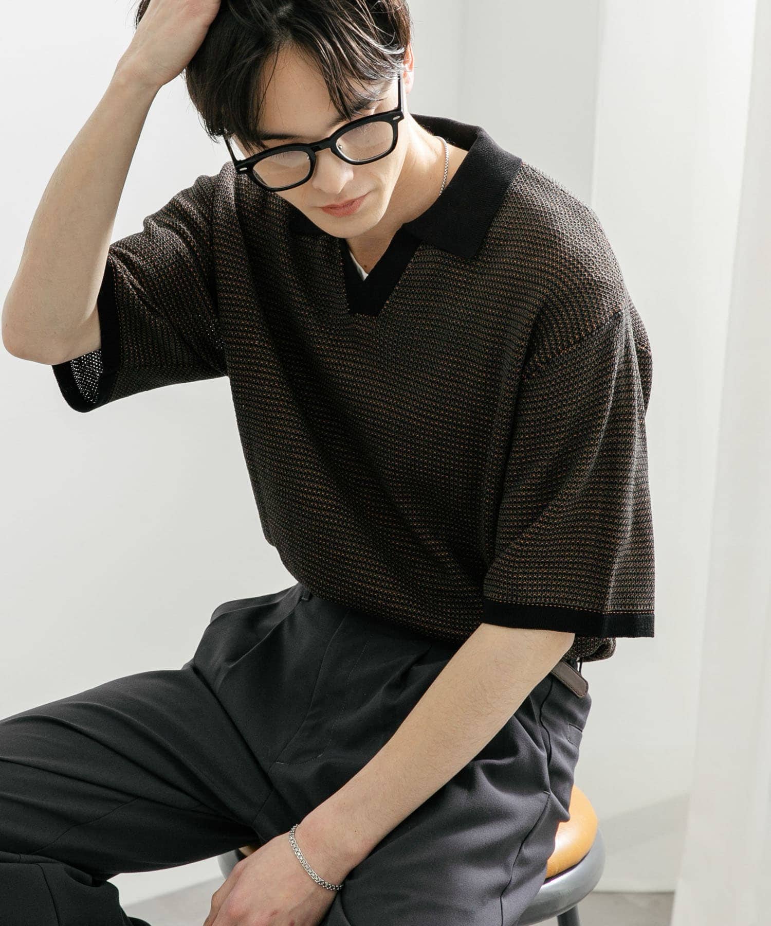 身長：173cm サイズ：L