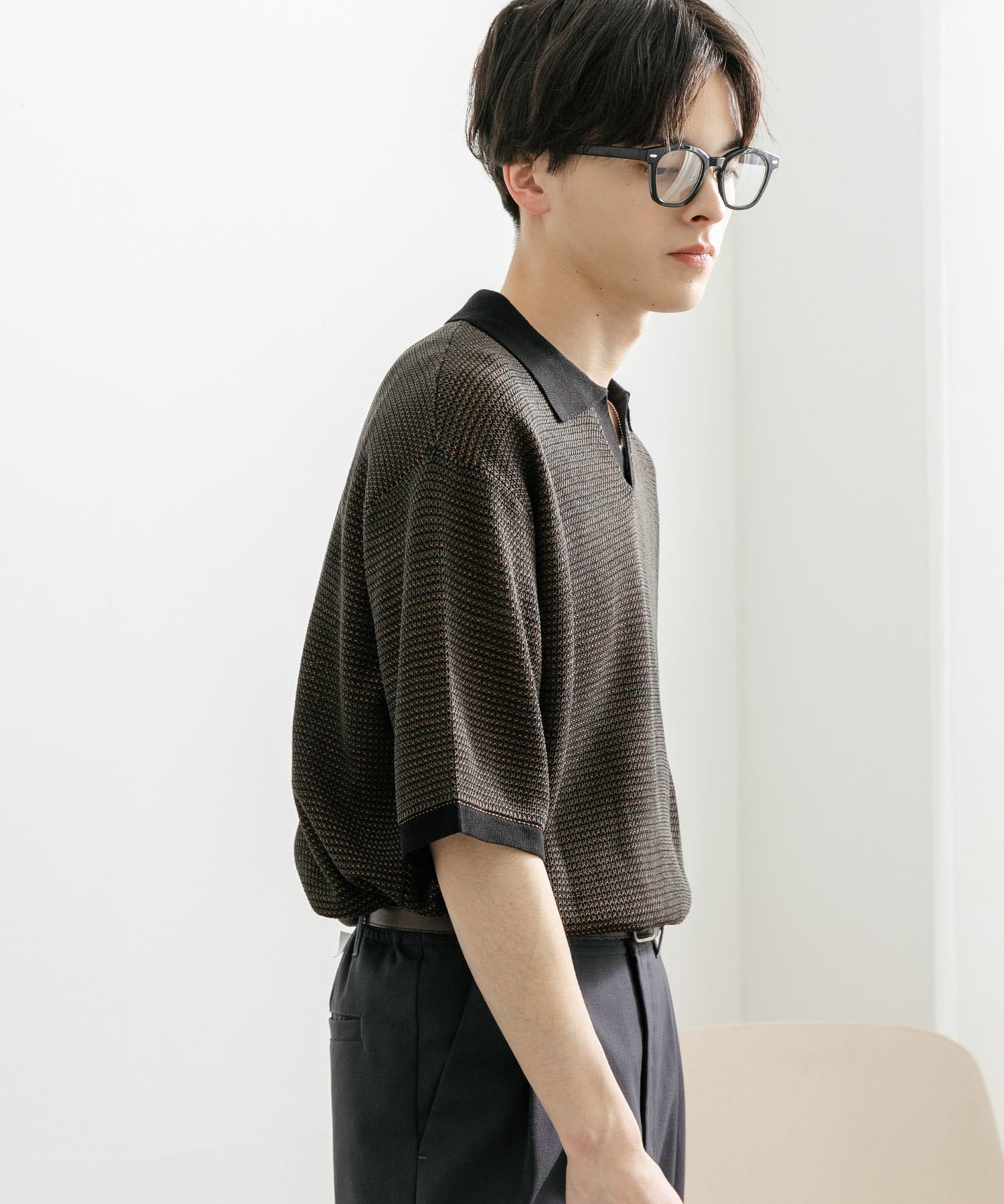 身長：173cm サイズ：L