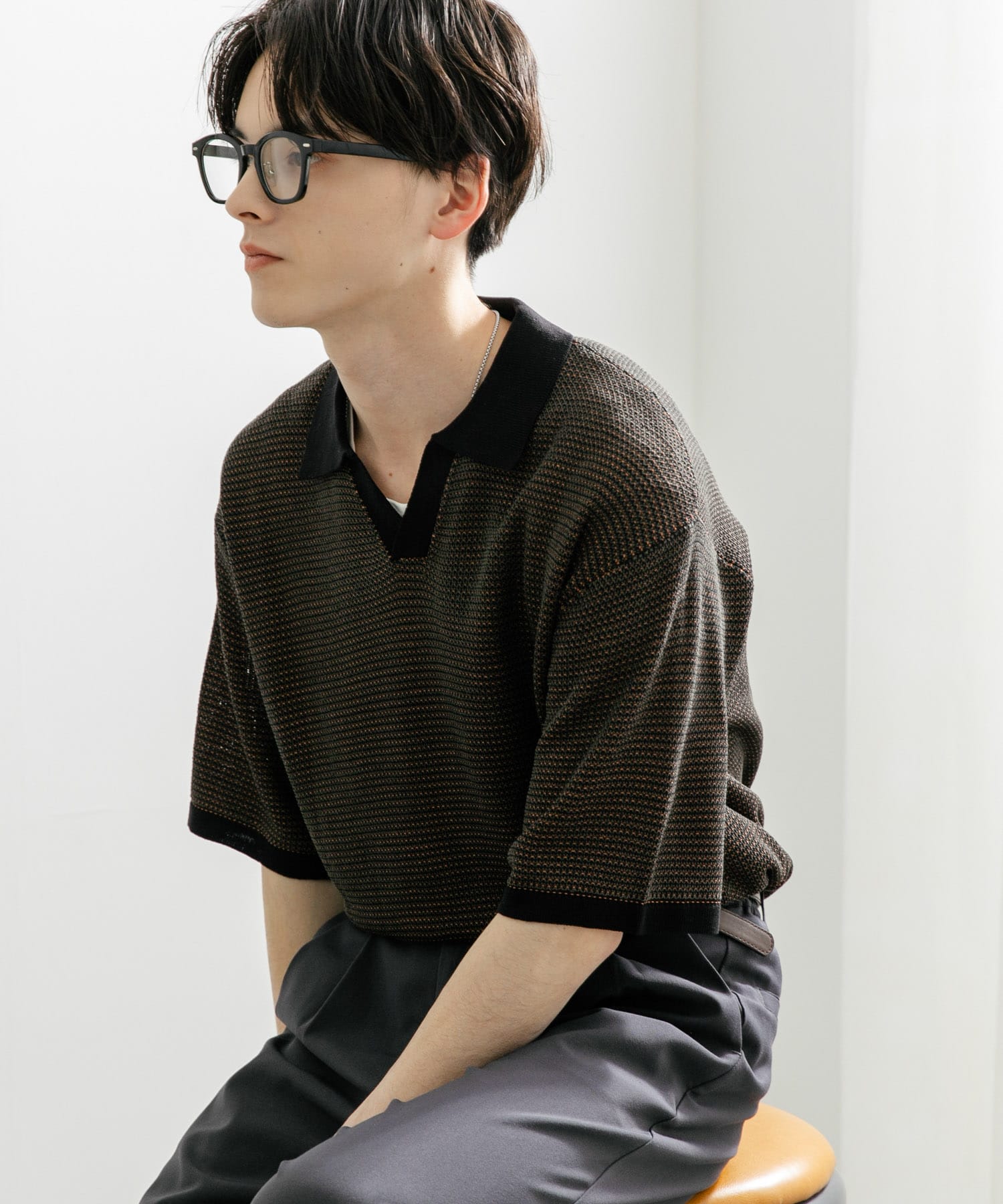 身長：173cm サイズ：L