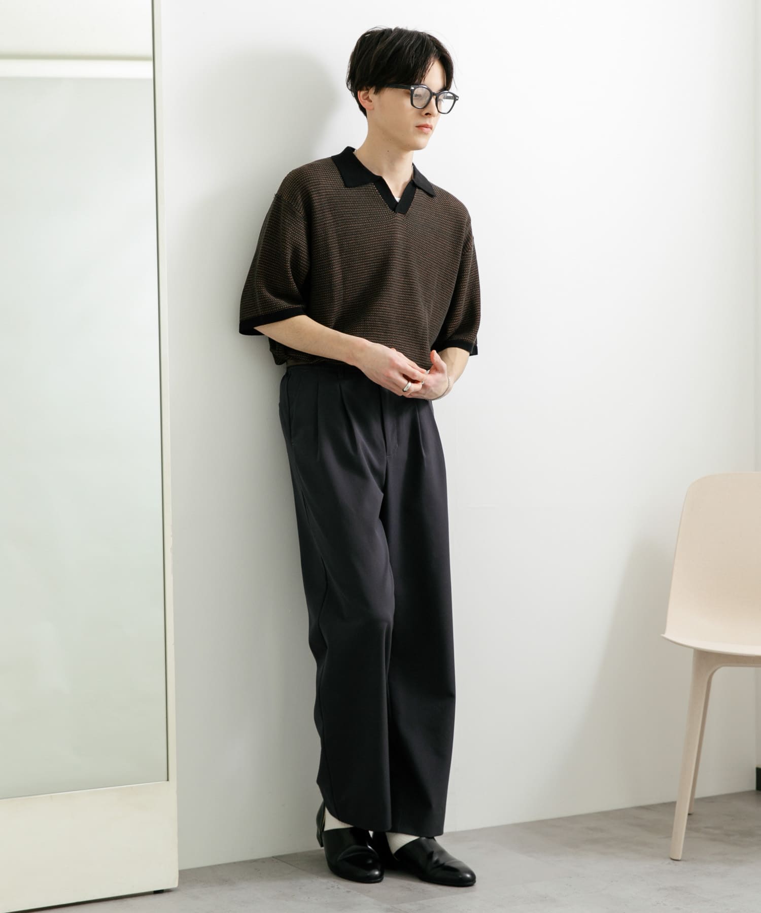 身長：173cm サイズ：L