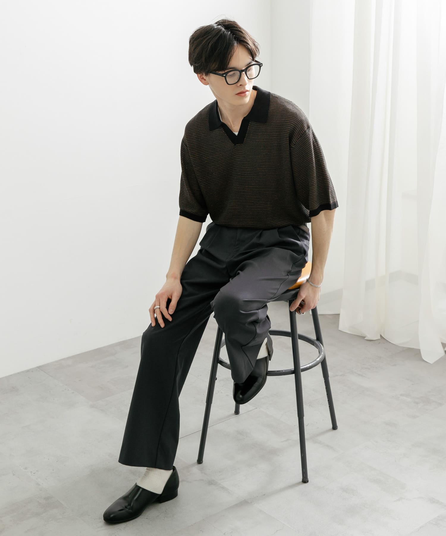 身長：173cm サイズ：L