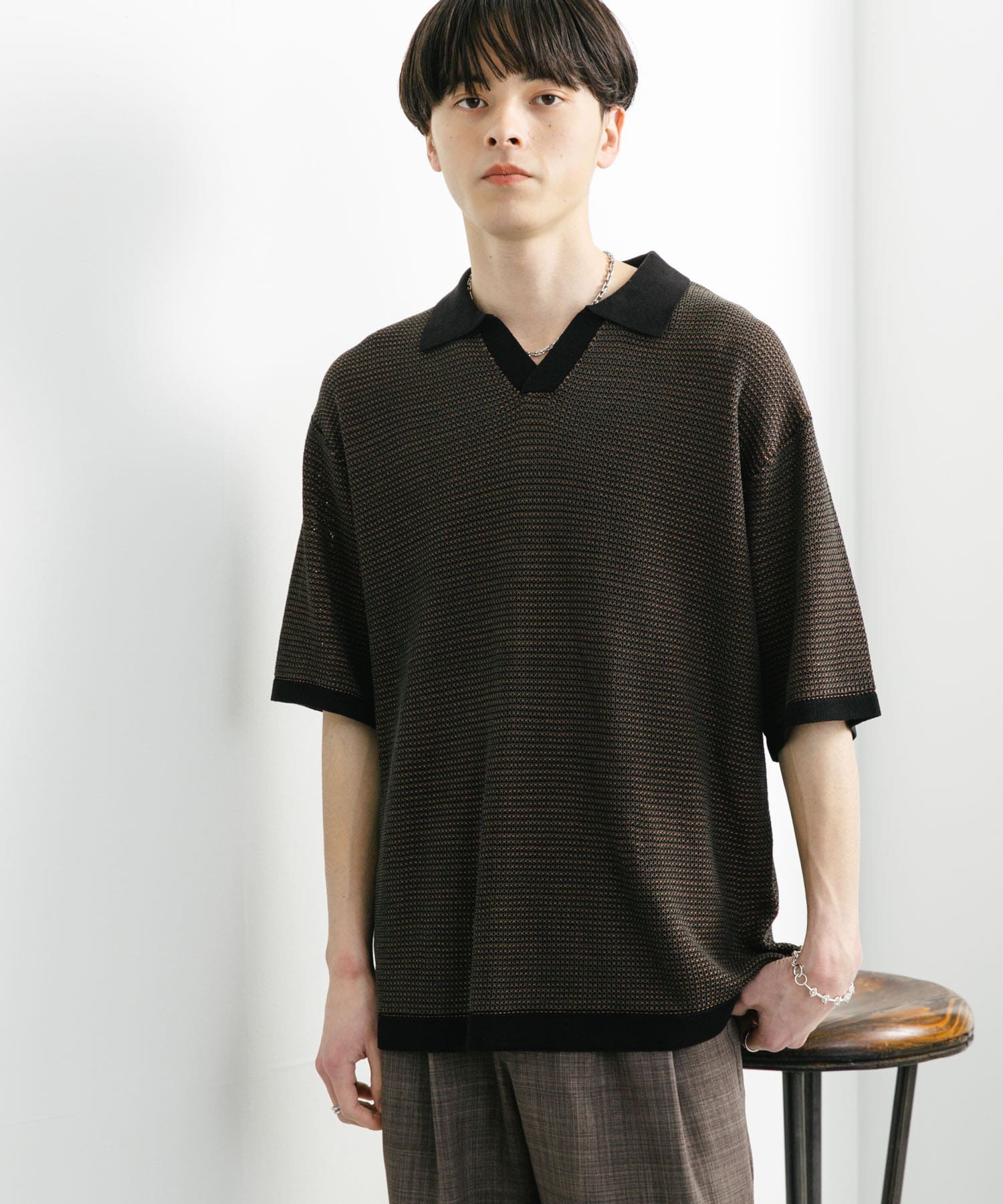 身長：173cm サイズ：L